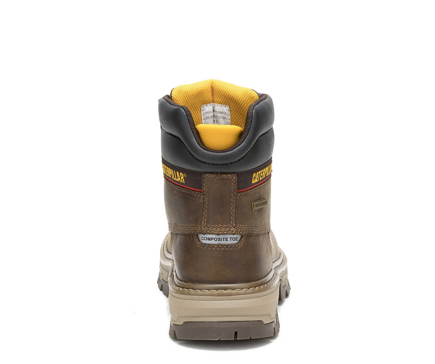 CAT Men's Colorado Equip Waterproof 6" EH Comp Toe Work Book - Image 5
