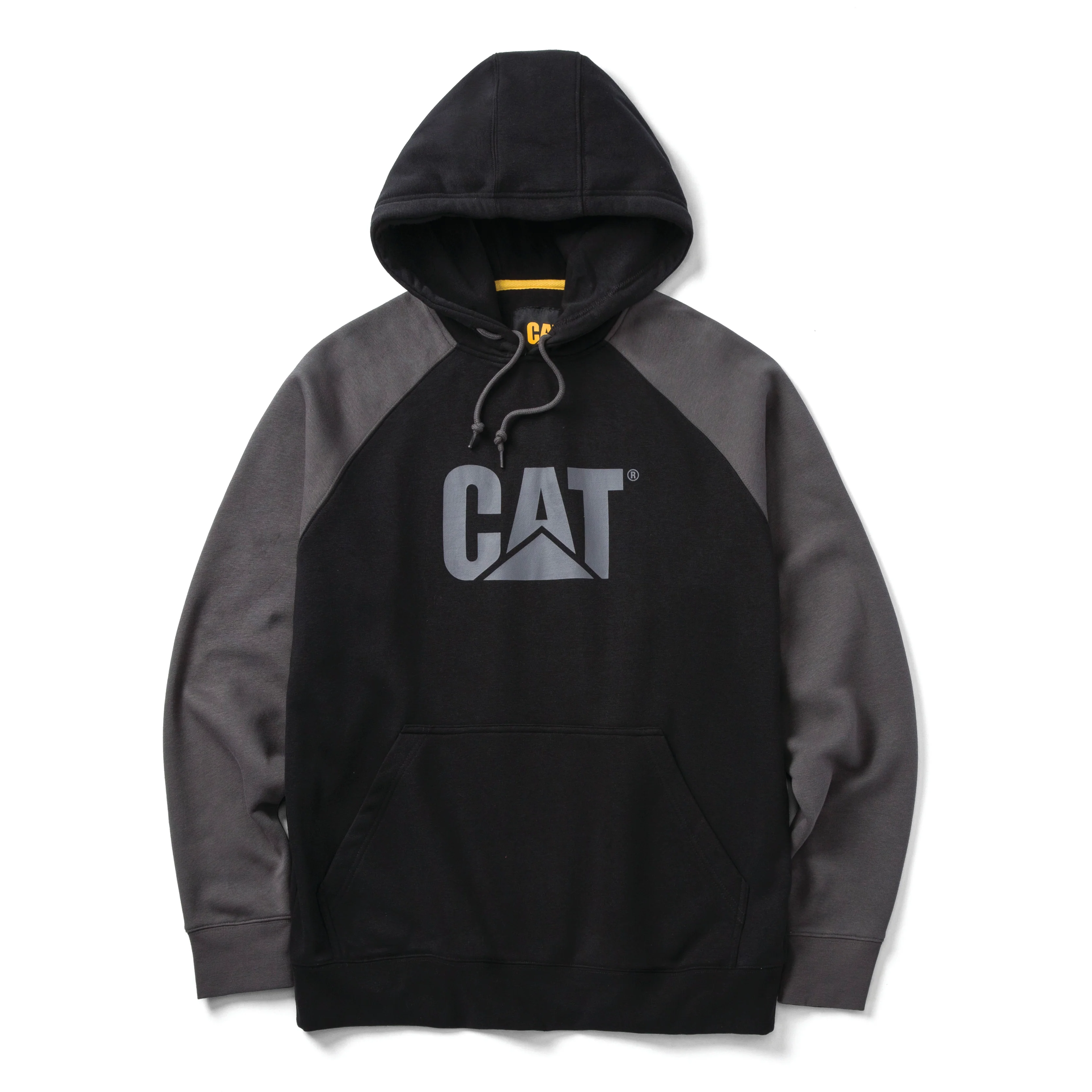 CAT Men's Colorblock Raglan Logo Hoodie - Image 3