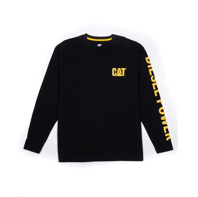 CAT Men's Diesel Powered Graphic Long Sleeve T-Shirt - Image 3