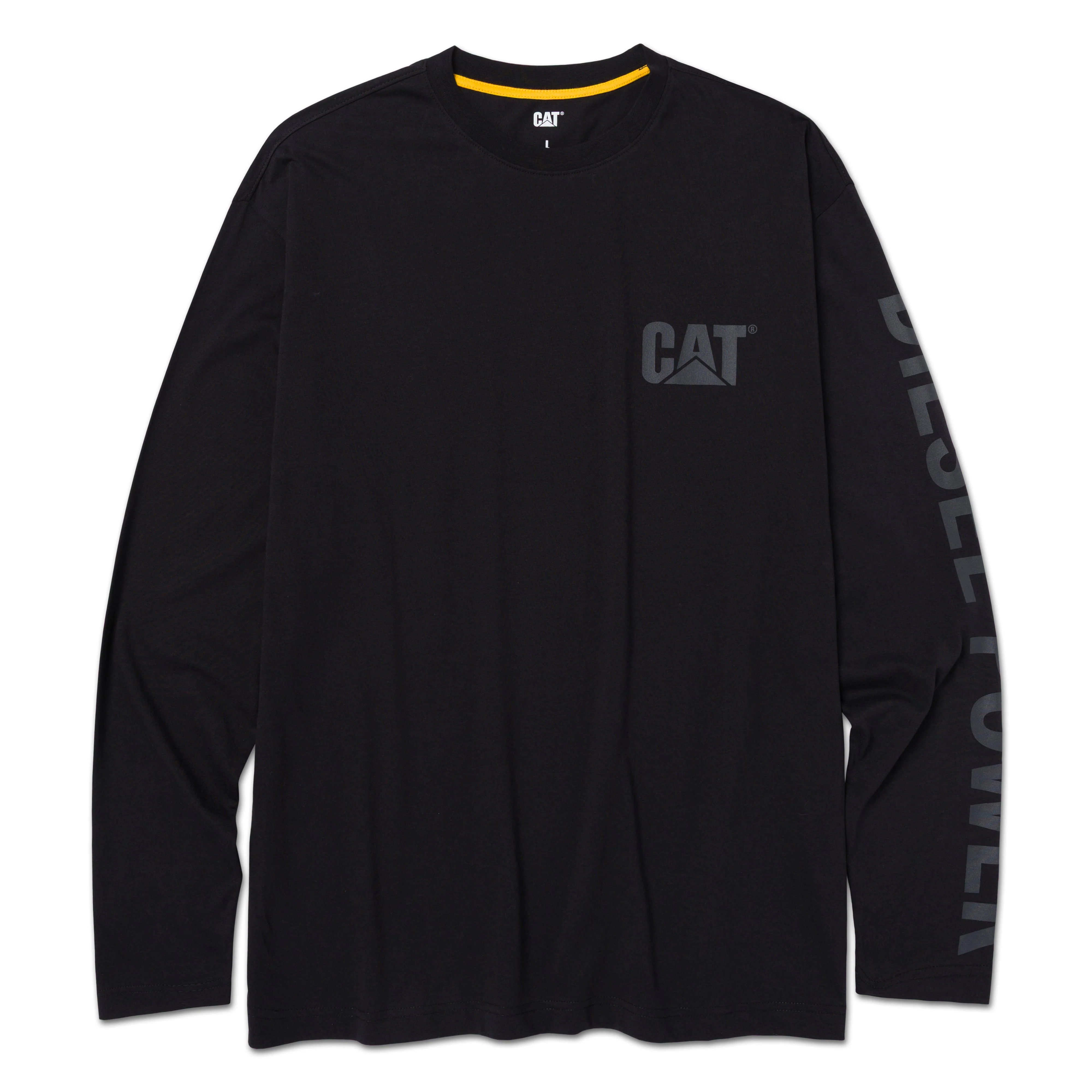 CAT Men's Diesel Powered Graphic Long Sleeve T-Shirt - Image 4