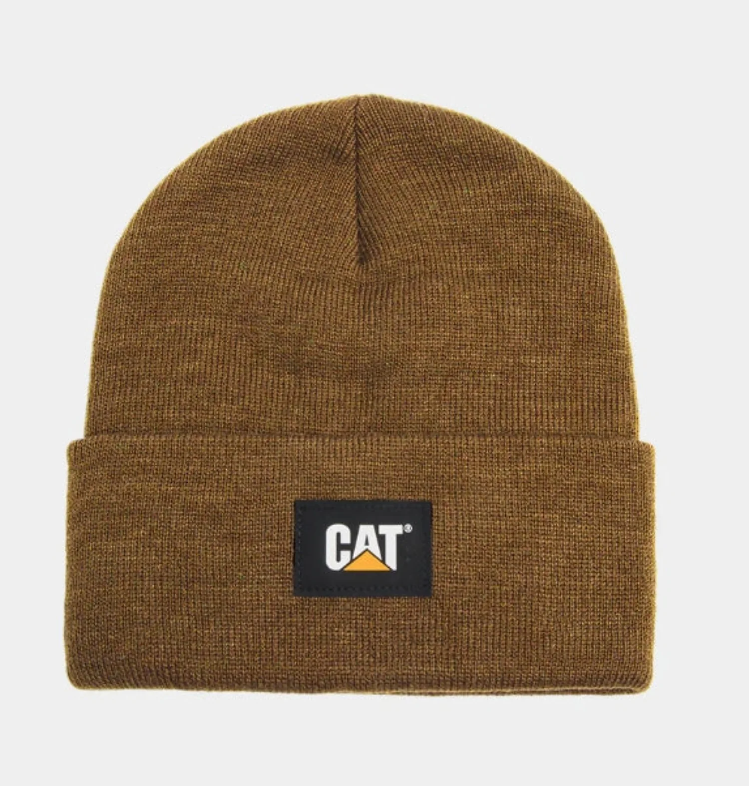 CAT Logo Label Cuff Beanie - Image 2