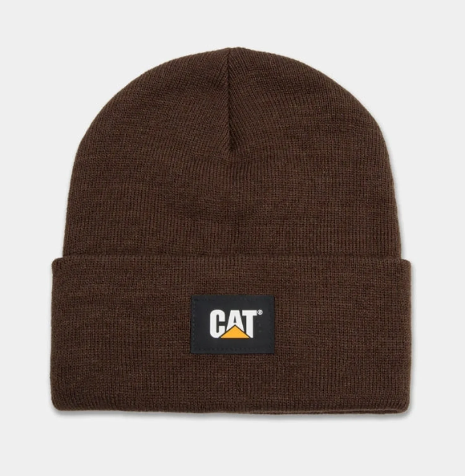 CAT Logo Label Cuff Beanie - Image 4