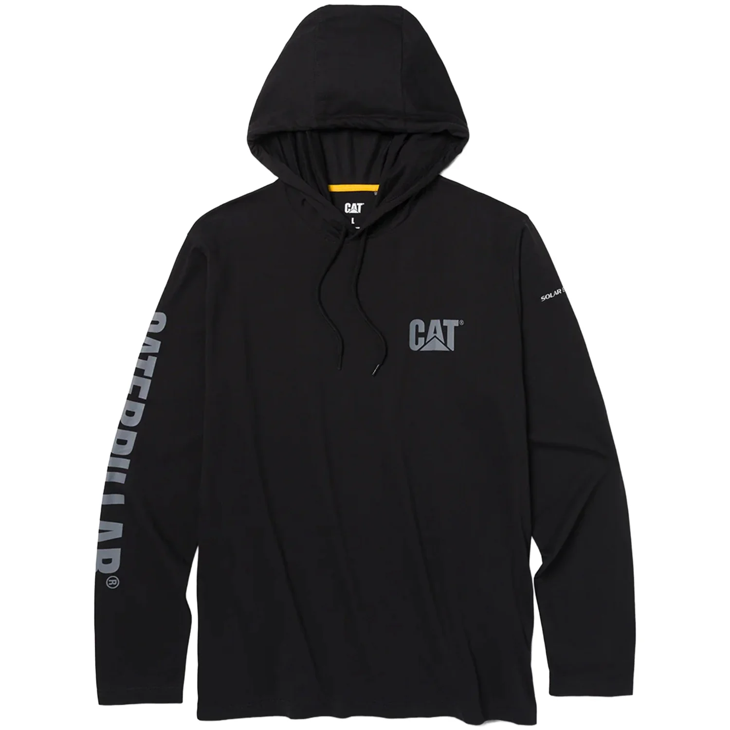 CAT Men's UPF 50 Hooded Long Sleeve T-Shirt