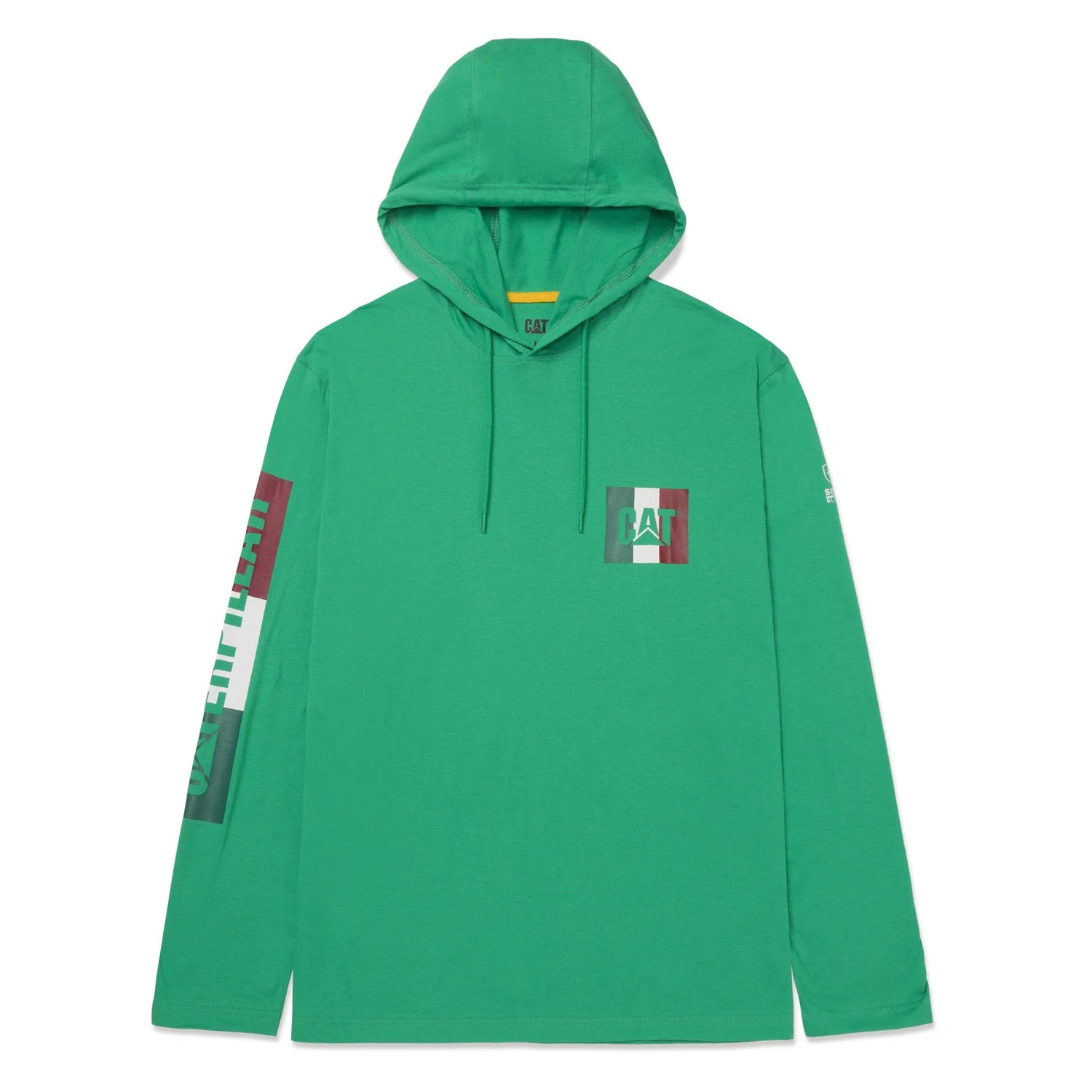 CAT Men's UPF 50 Hooded Long Sleeve T-Shirt - Image 10