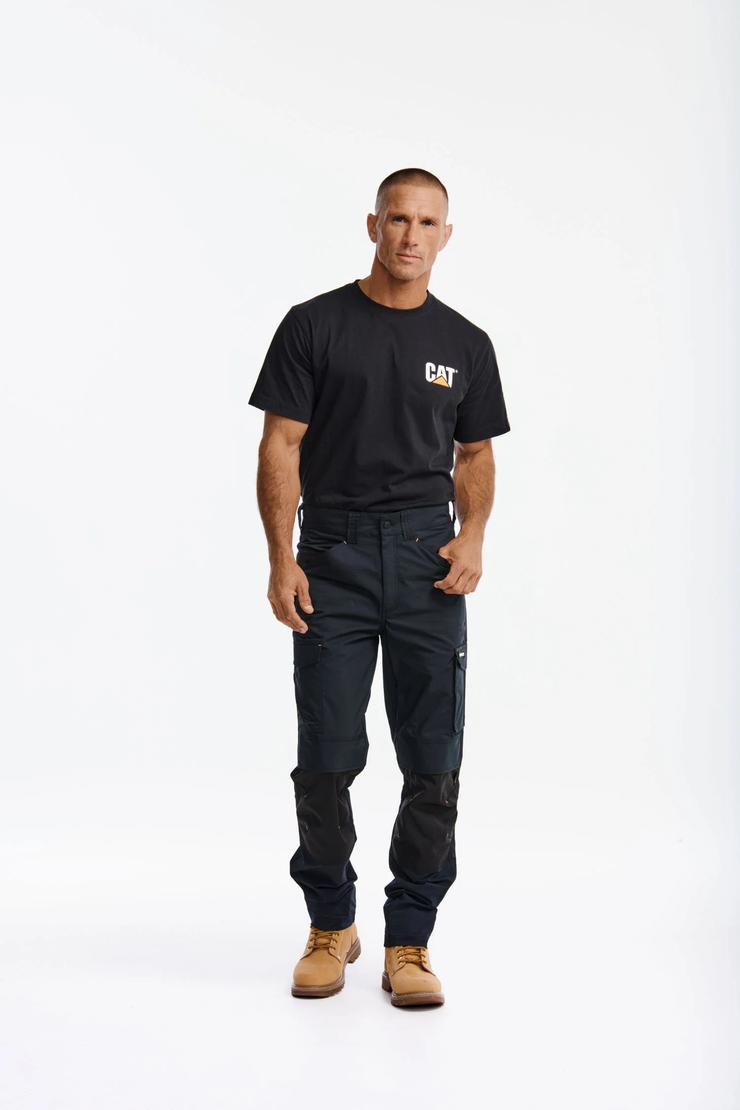 CAT Men's Nexus Knee Pocket Stretch Trouser - Image 11