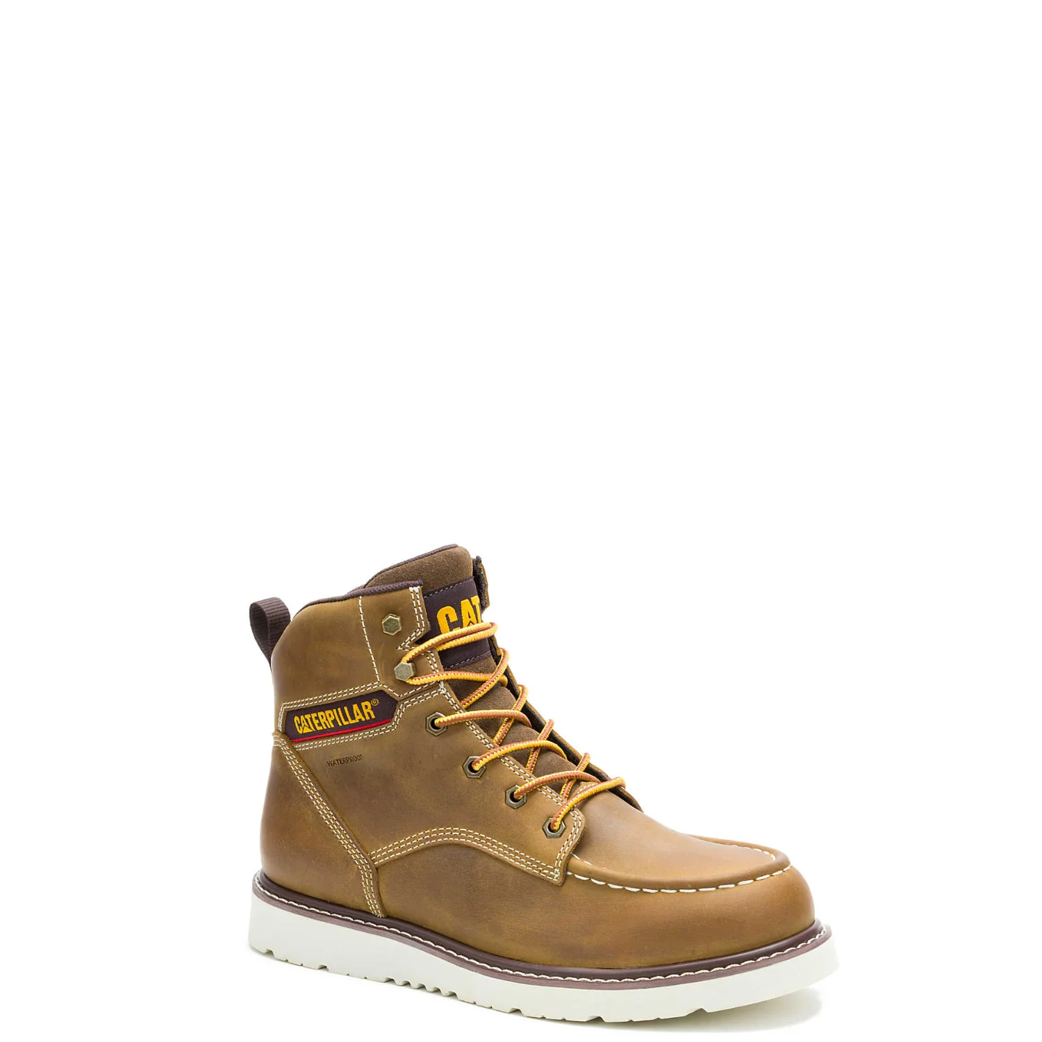 CAT Men's Reclaimer Wedge 6" Waterproof Moc Toe Work Boot - Image 2