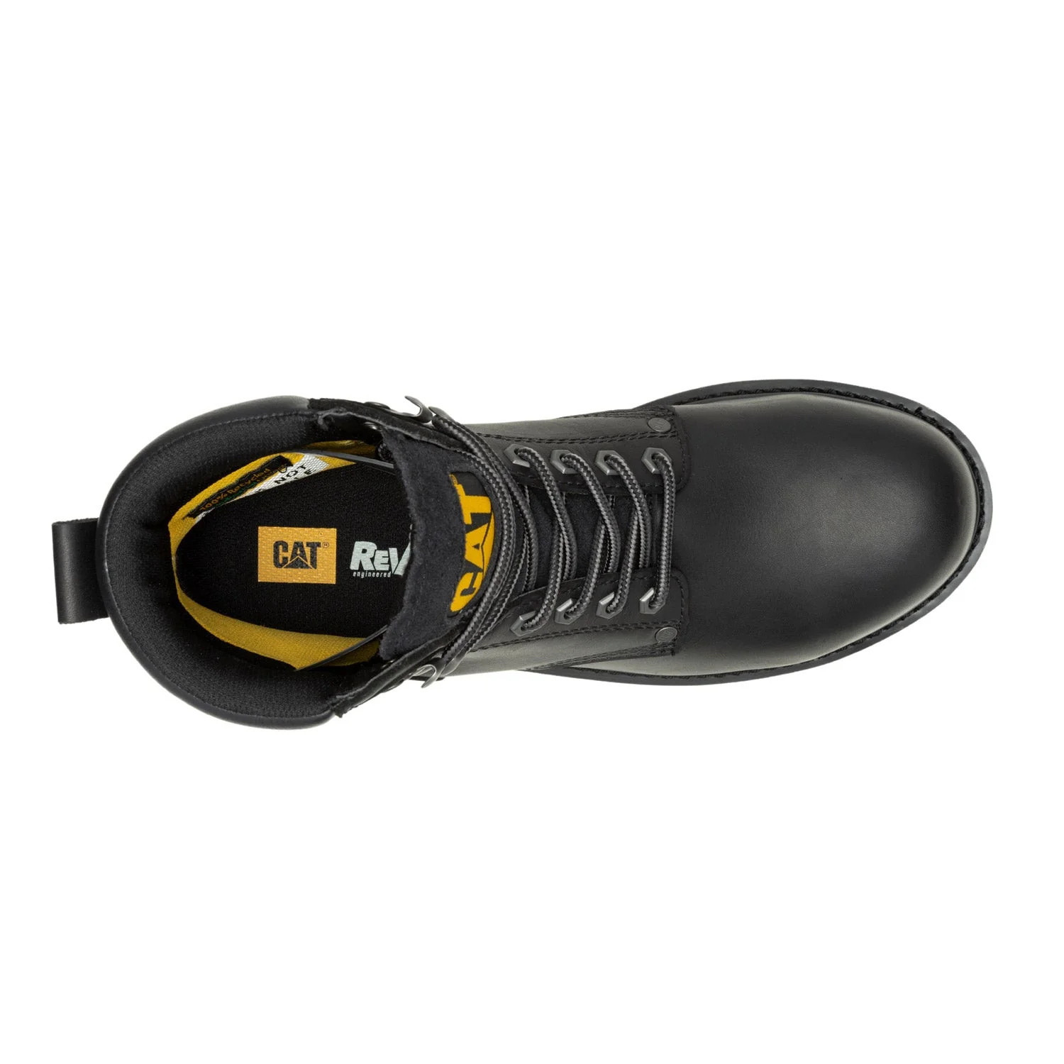 CAT Men's Second Shift Waterproof EH 6" Steel Toe Work Boot - Image 4