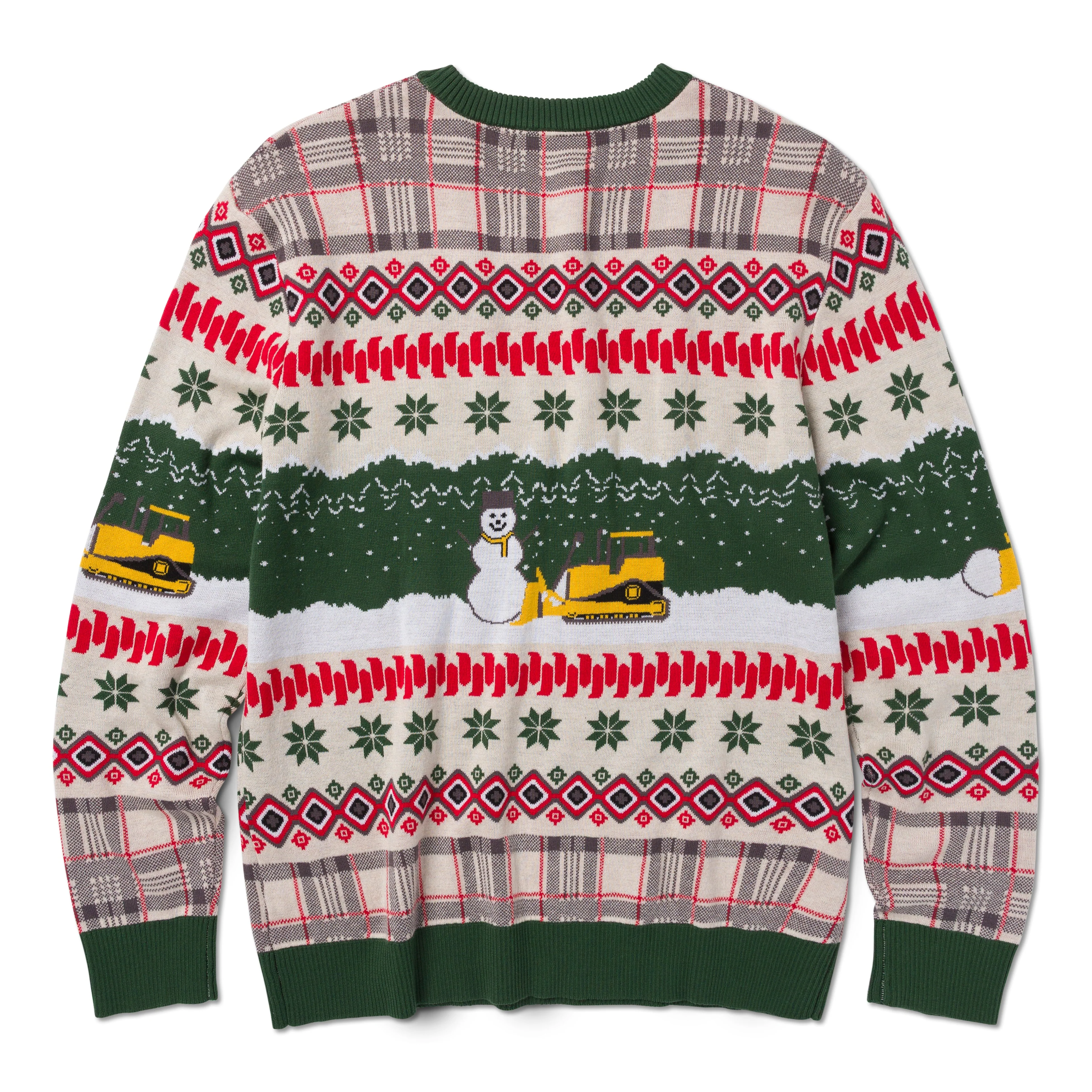 CAT Snowdozer Graphic Christmas Sweater - Image 5