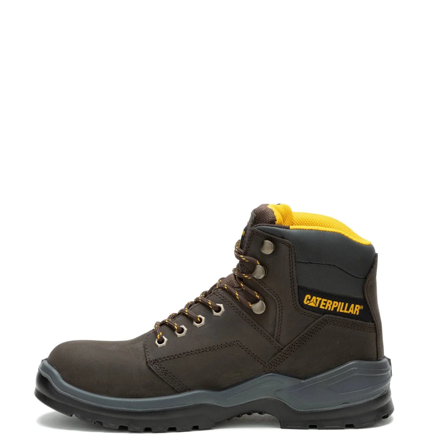 CAT Men's Striver EH 6" Steel Toe Work Boot_Brown - Image 2