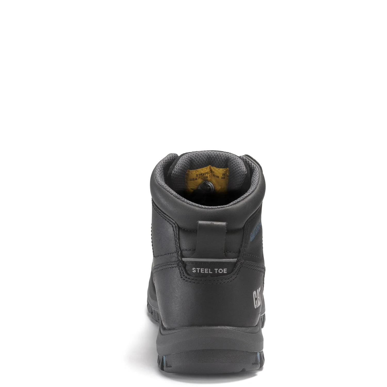 CAT Women's Mae Waterproof Steel Toe Work Boot_Black - Image 5