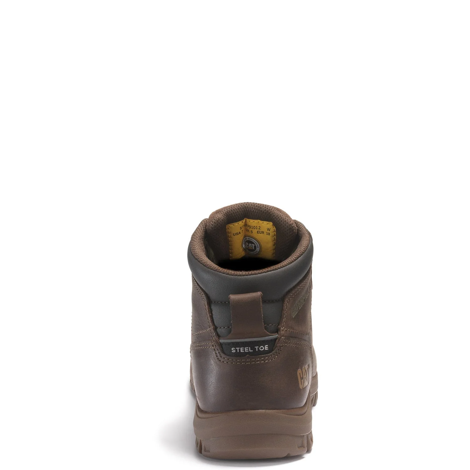 CAT Women's Mae Waterproof Steel Toe Work Boot_Cocoa - Image 5