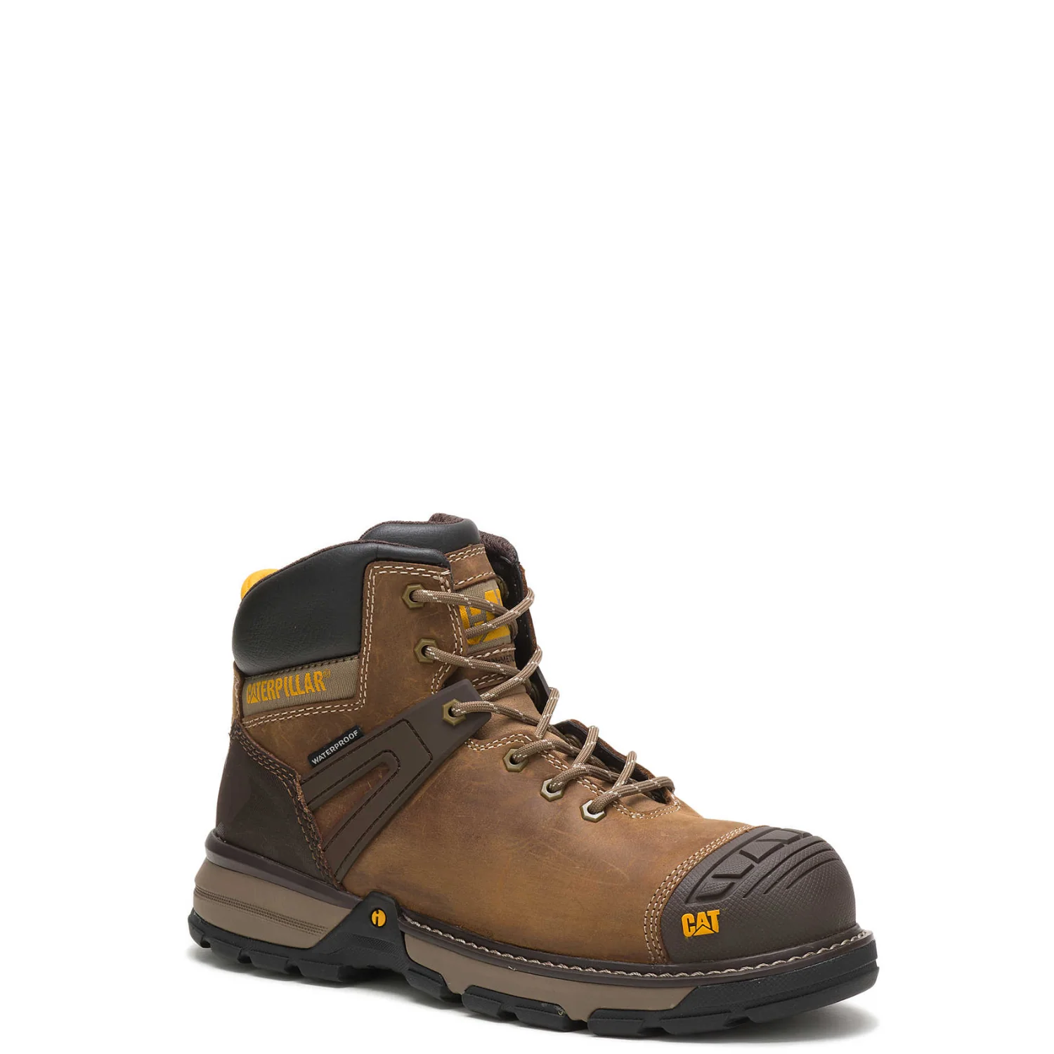 CAT Men's Excavator Superlite 6" Waterproof EH Carbon Comp Toe Work Boot - Image 2
