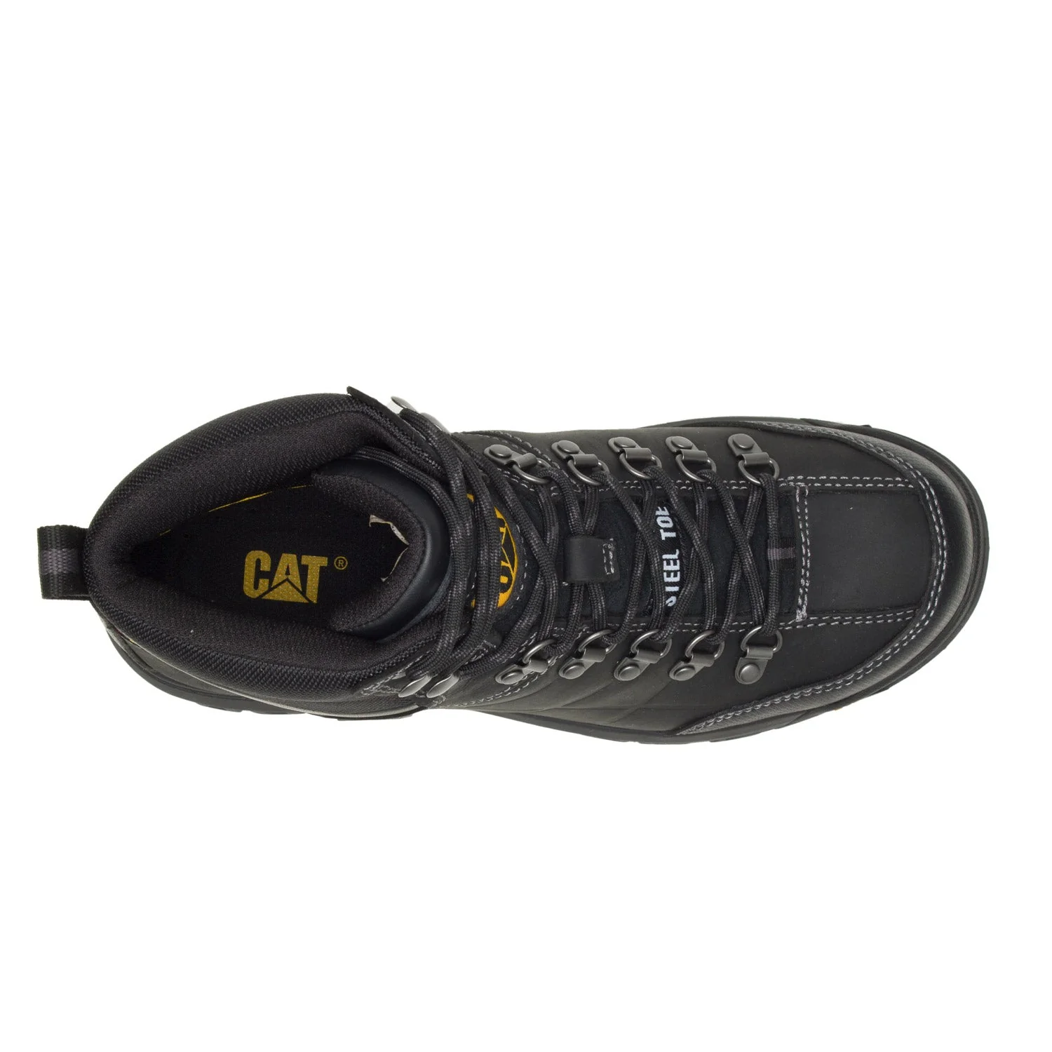 CAT Men's Threshold Waterproof EH 6" Steel Toe Boot - Image 3