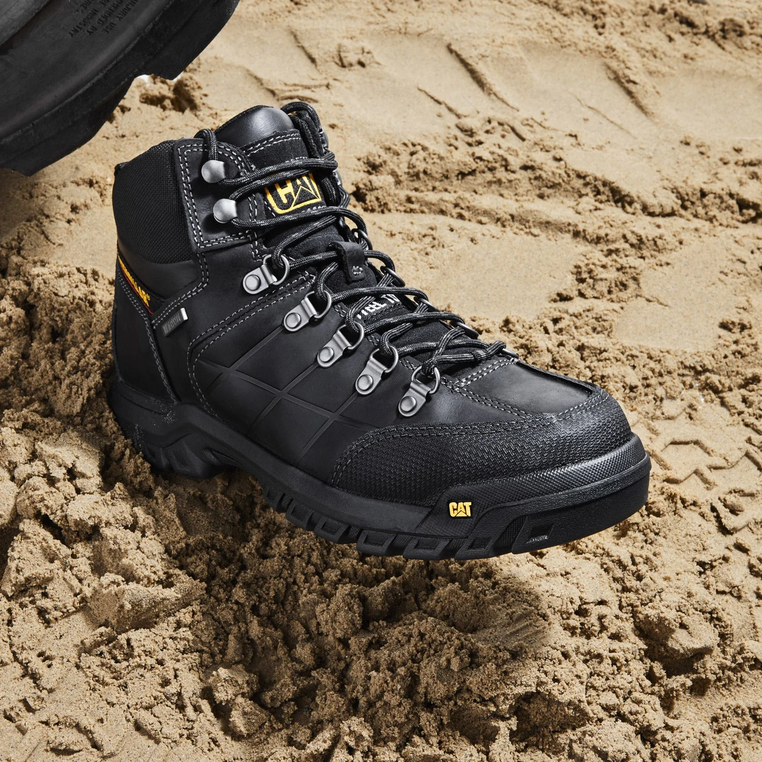 CAT Men's Threshold Waterproof EH 6" Steel Toe Boot - Image 6