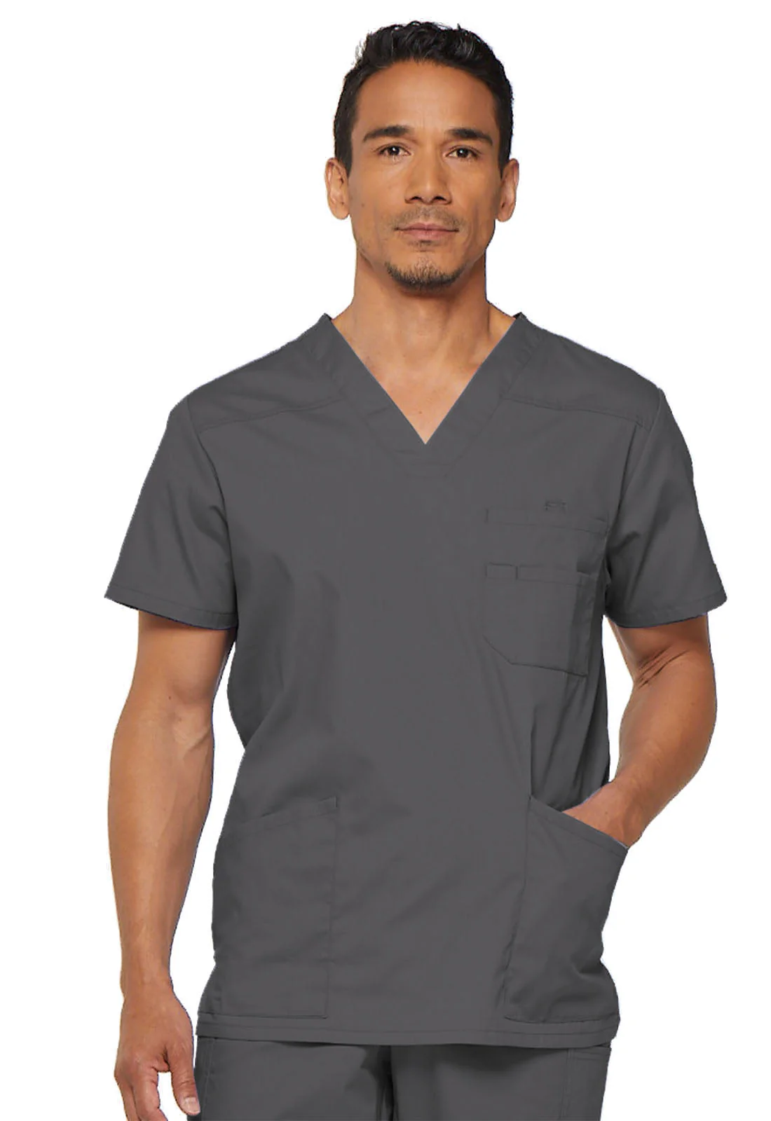 Cherokee Men's V-Neck Scrub Top - Image 4