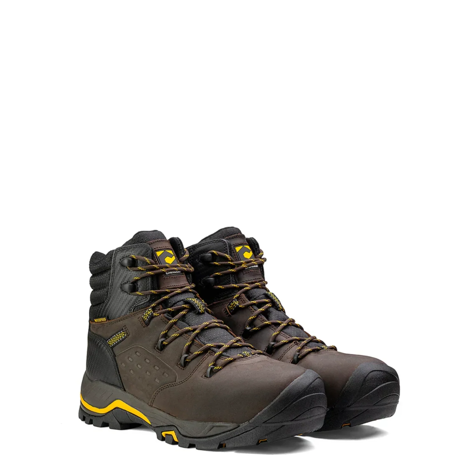 Chinook Men's Olympic Mid 6" Waterproof Comp Toe Work Boot - Image 3