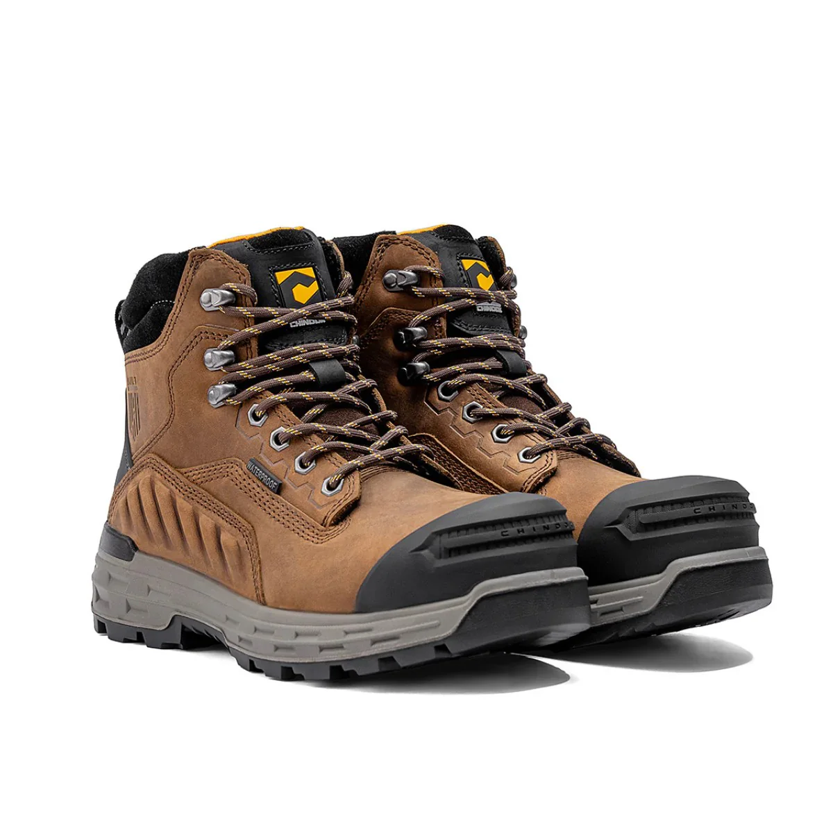 Chinook Footwear Men's Wildwood 6" Waterproof Comp Toe Work Boot - Image 2