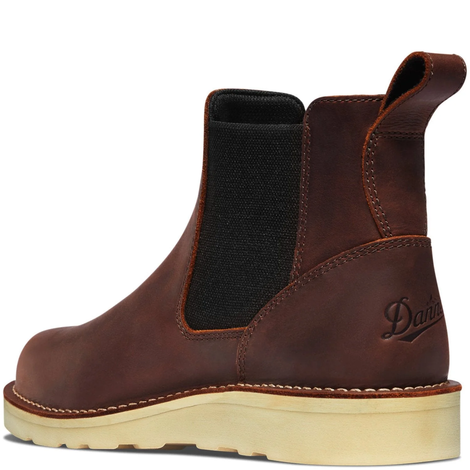 Danner Men's Bull Run 6" EH Steel Toe Chelsea Wedge Boot - Image 3