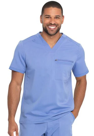 Dickies Men's Tuckable V-Neck Scrub Top - Image 3