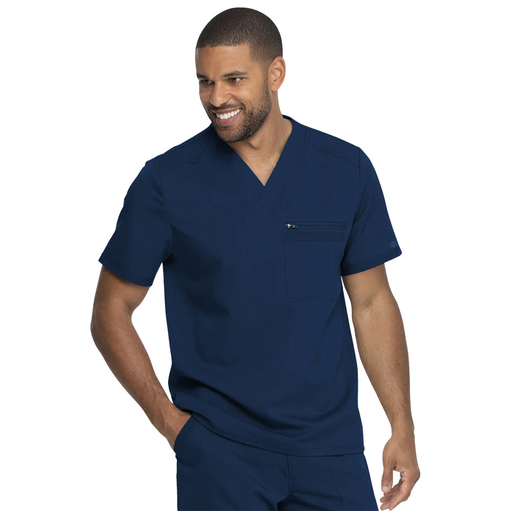 Dickies Men's Tuckable V-Neck Scrub Top - Image 5