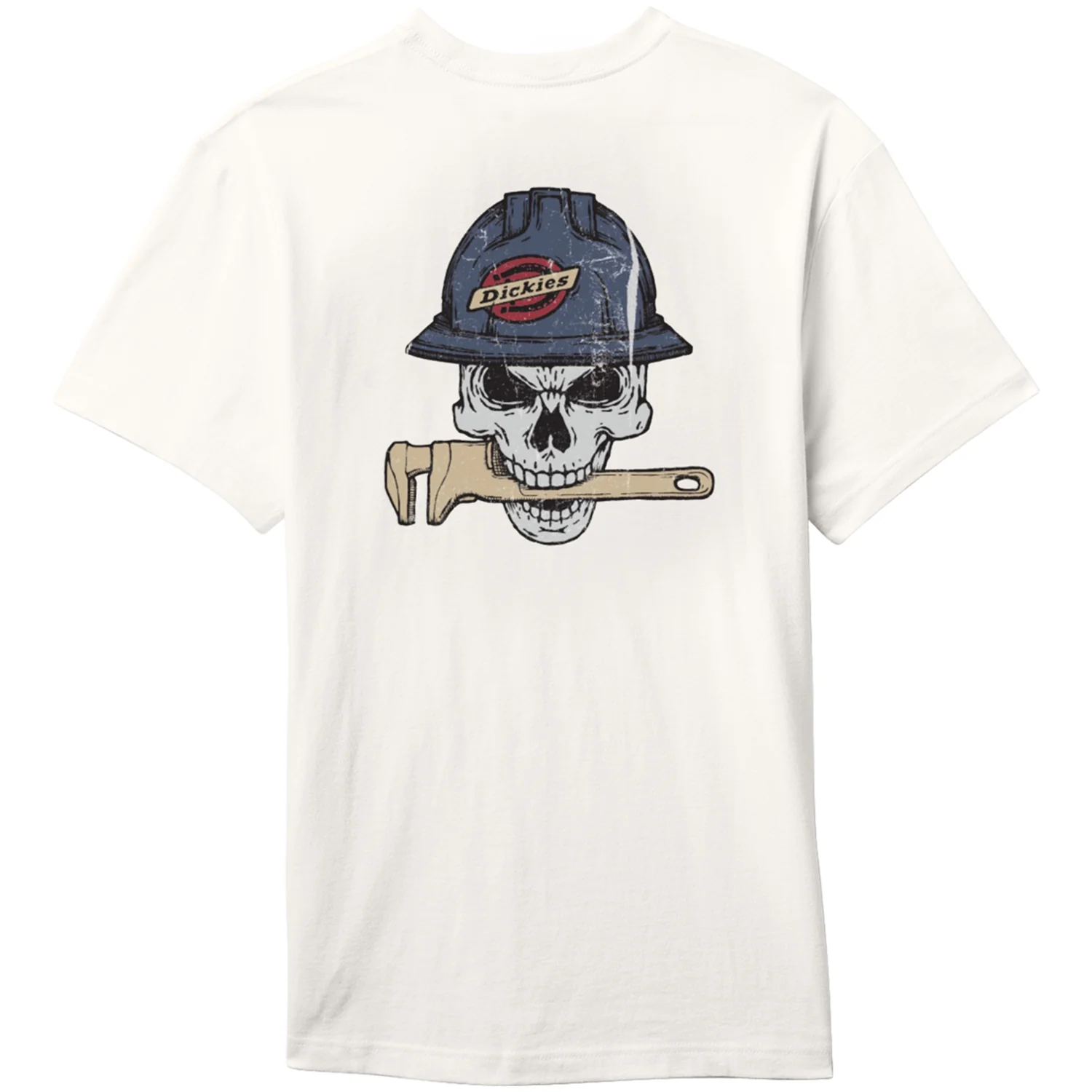 Dickies Men's Construction Skull Graphic T-Shirt