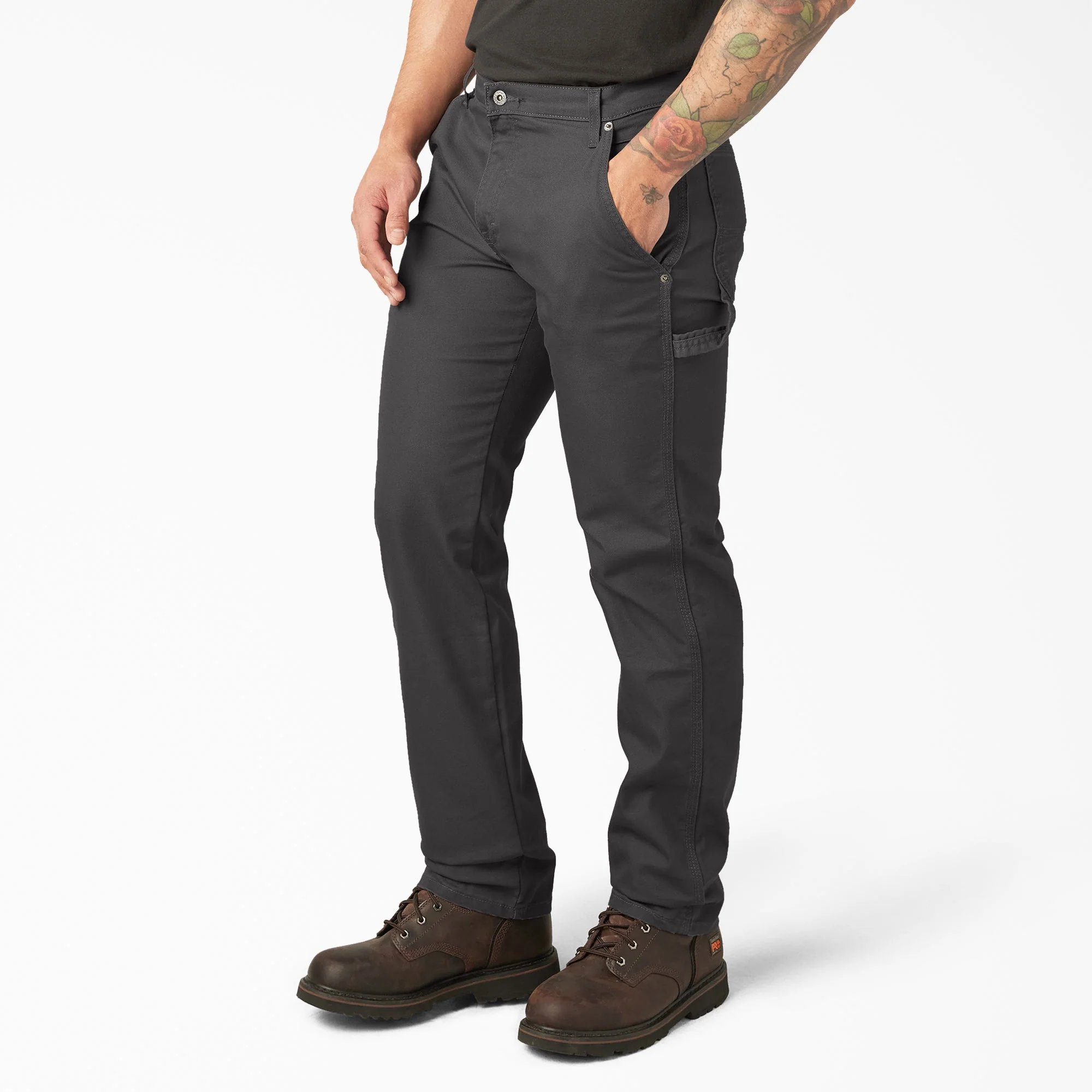 Dickies Men's FLEX Regular Fit Duck Pants - Image 13