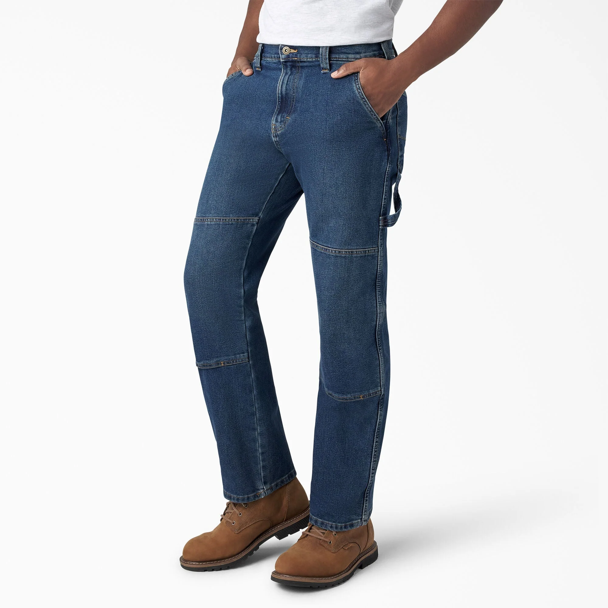 Dickies Men's FLEX Relaxed Fit Double Knee Jean - Image 10