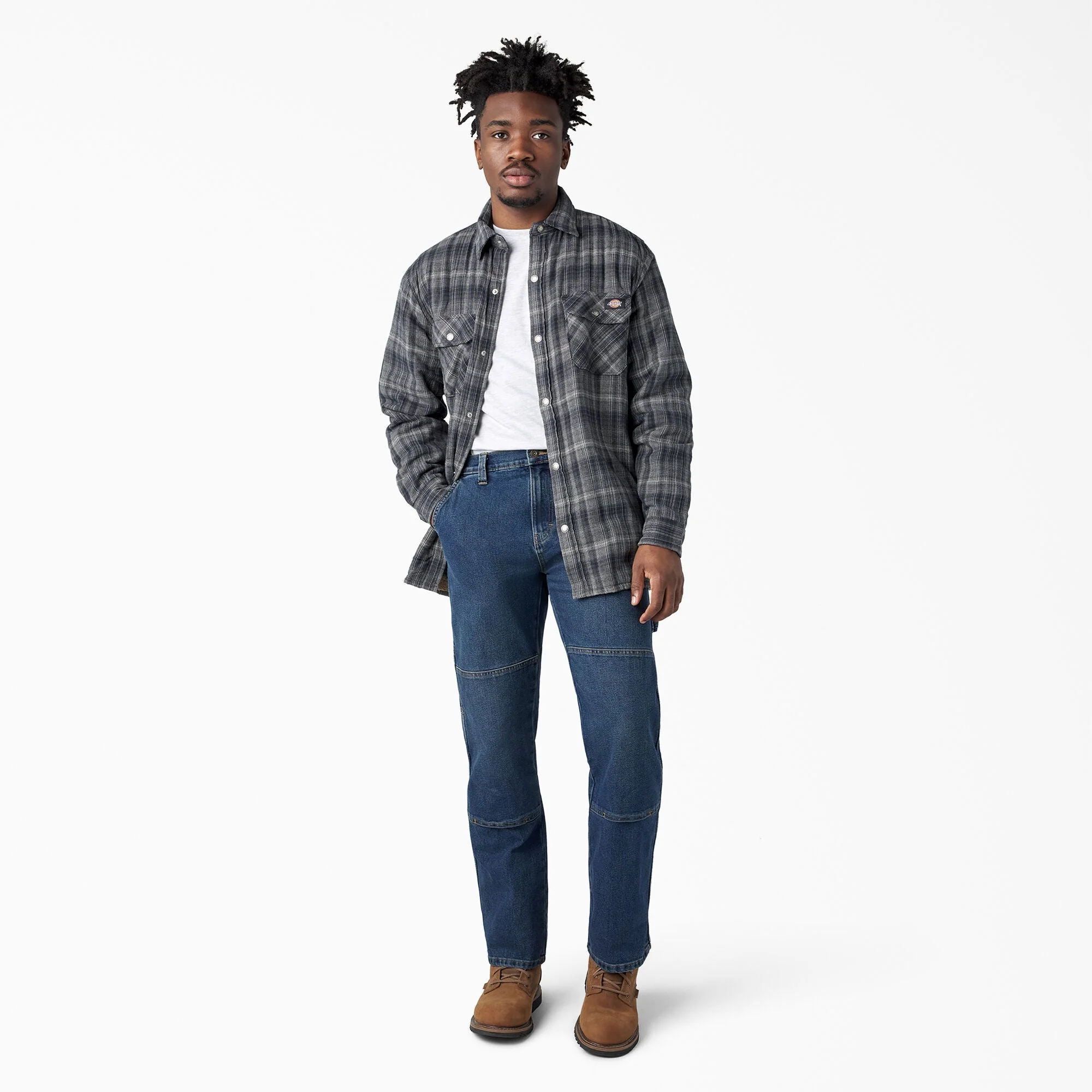 Dickies Men's FLEX Relaxed Fit Double Knee Jean - Image 12