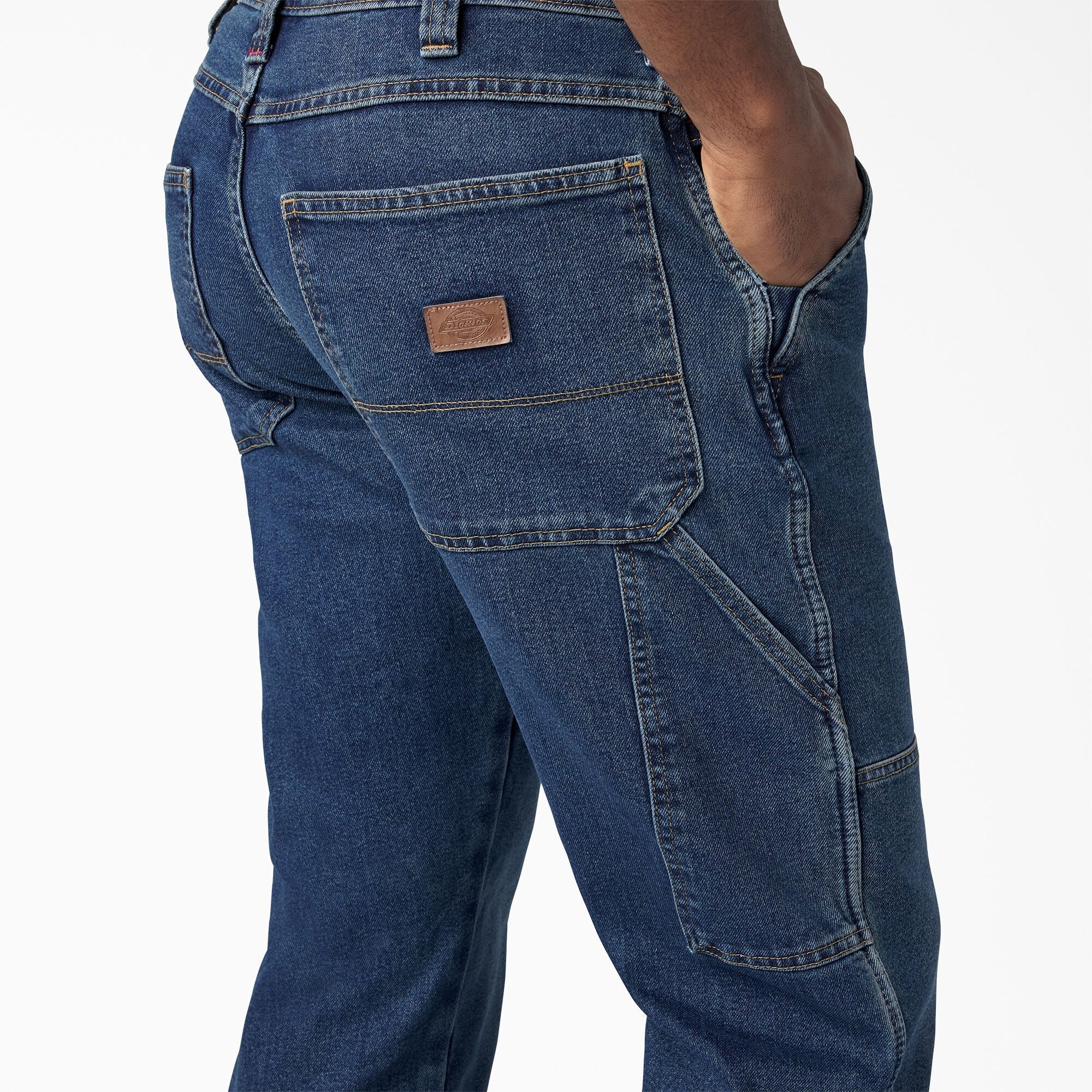 Dickies Men's FLEX Relaxed Fit Double Knee Jean - Image 13