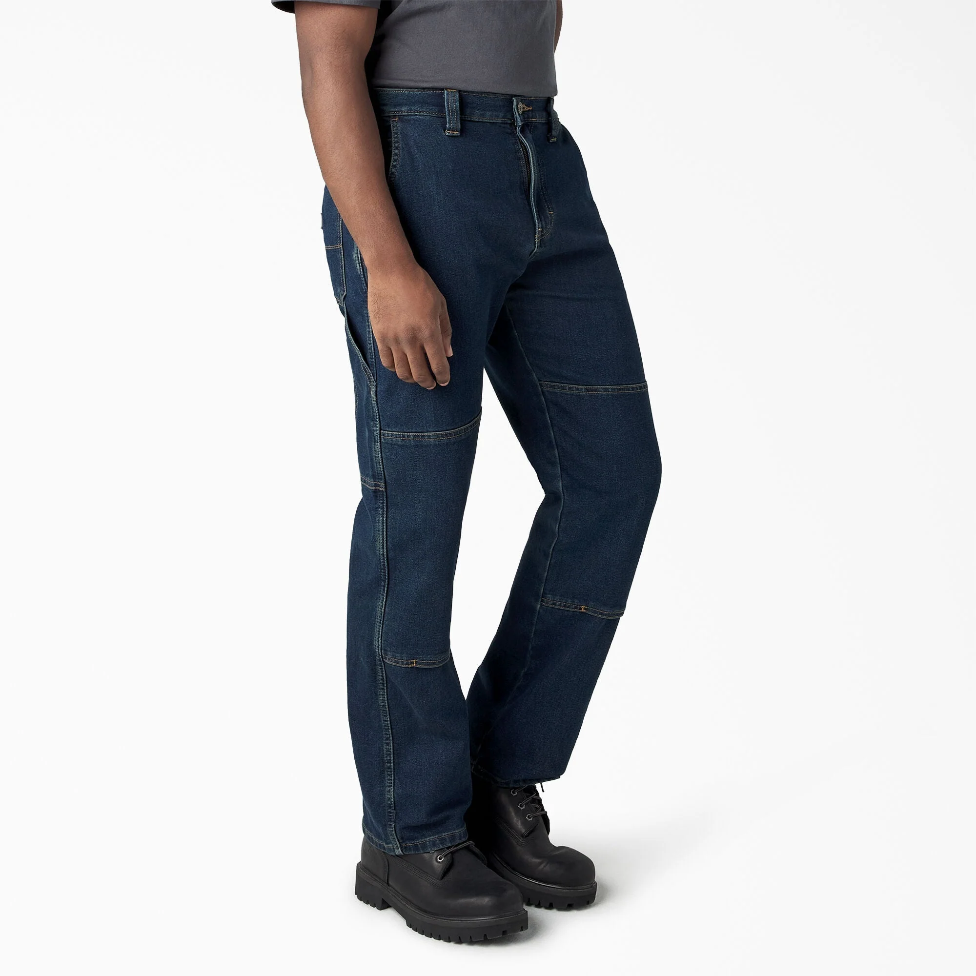Dickies Men's FLEX Relaxed Fit Double Knee Jean - Image 4