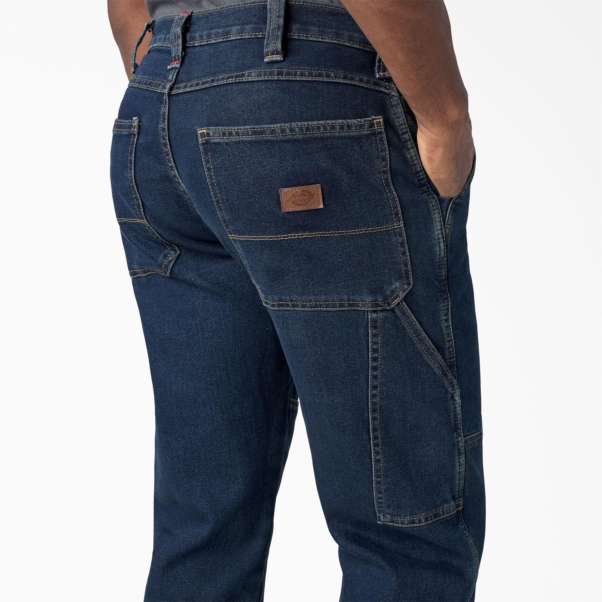 Dickies Men's FLEX Relaxed Fit Double Knee Jean - Image 6