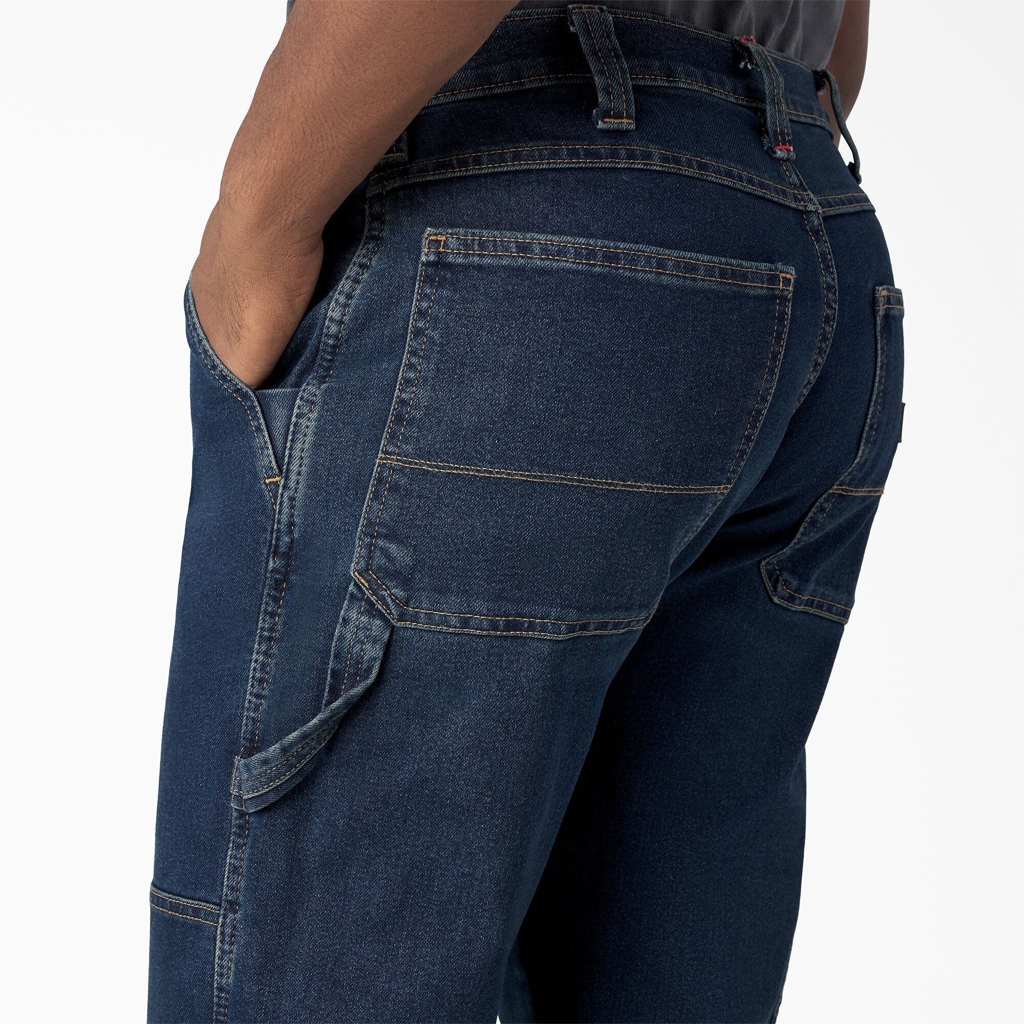 Dickies Men's FLEX Relaxed Fit Double Knee Jean - Image 7