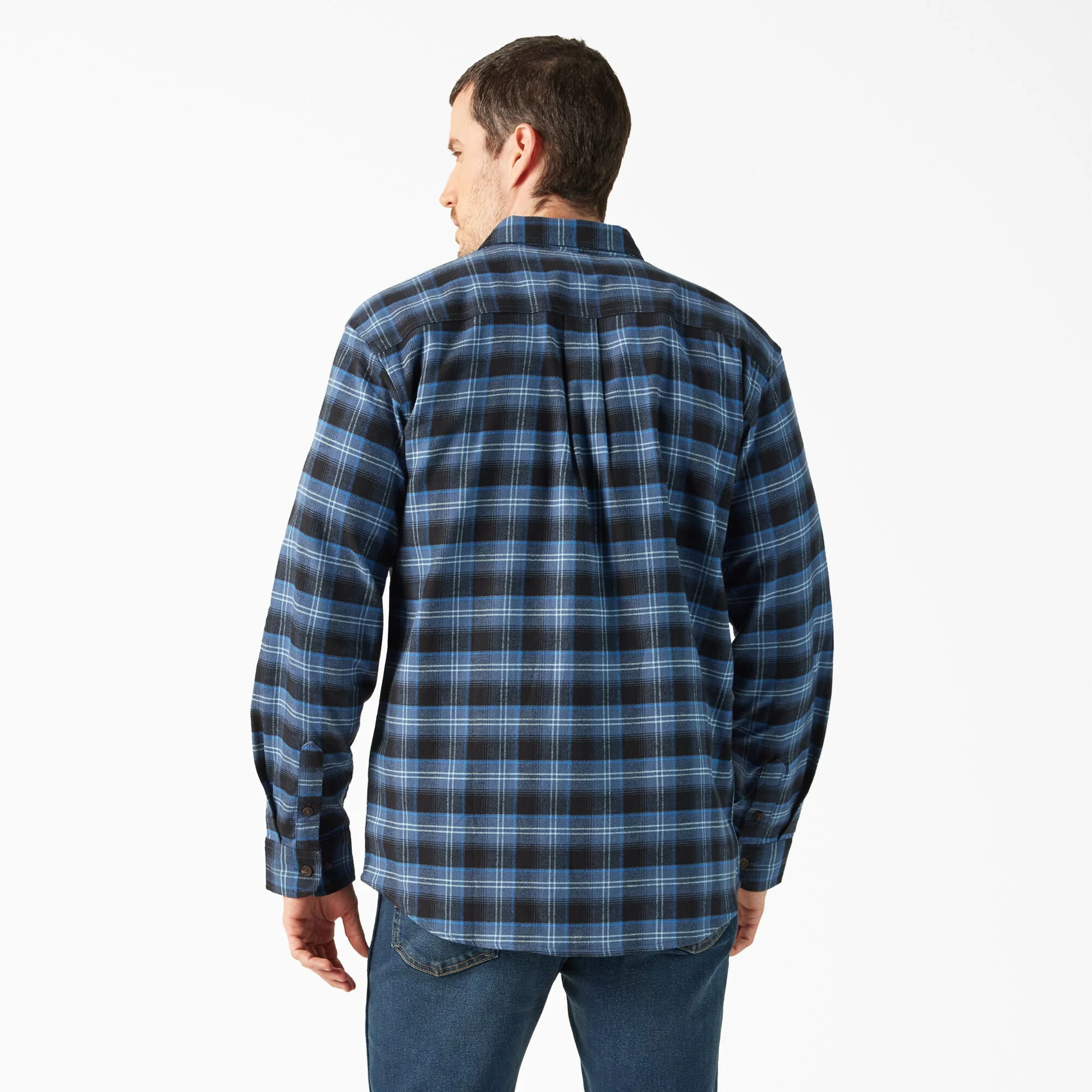 Dickies Men's Flex Long Sleeve Flannel Shirt - Image 10