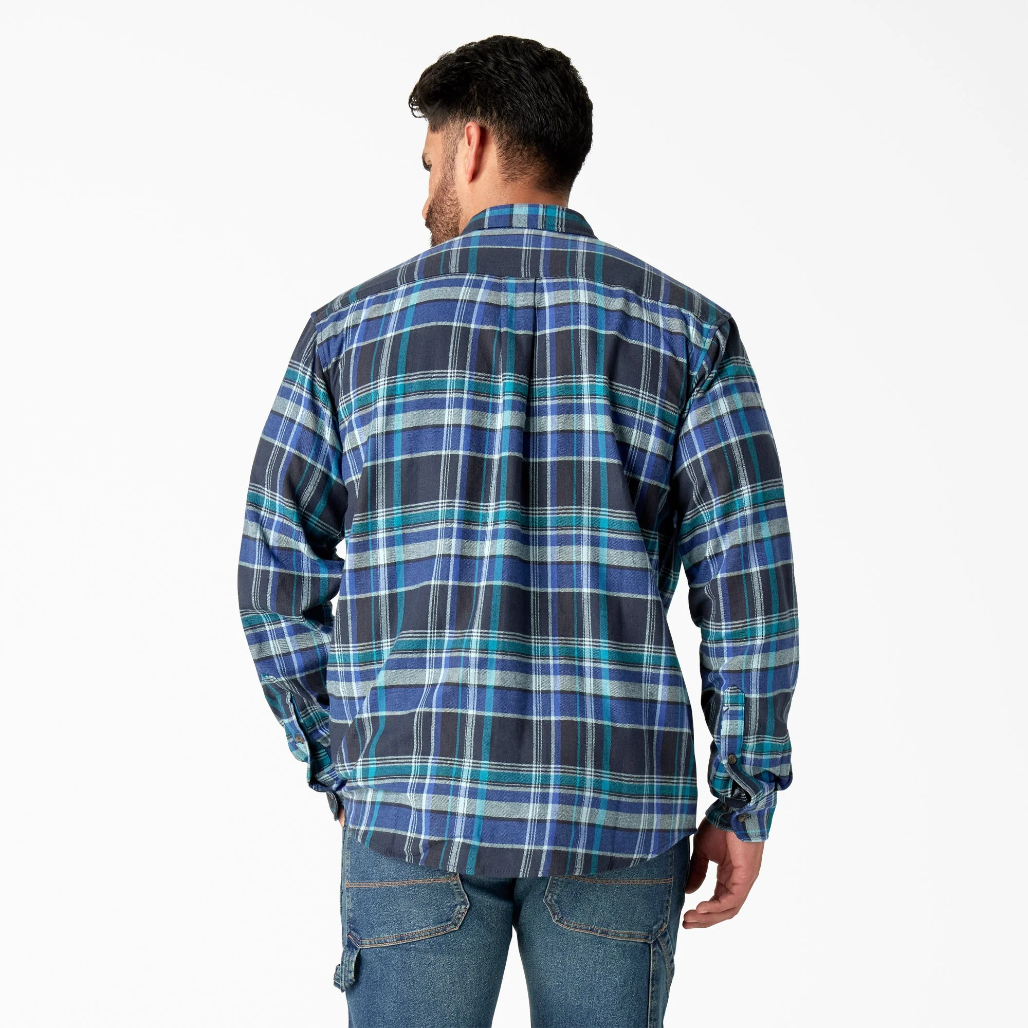 Dickies Men's Flex Long Sleeve Flannel Shirt - Image 2