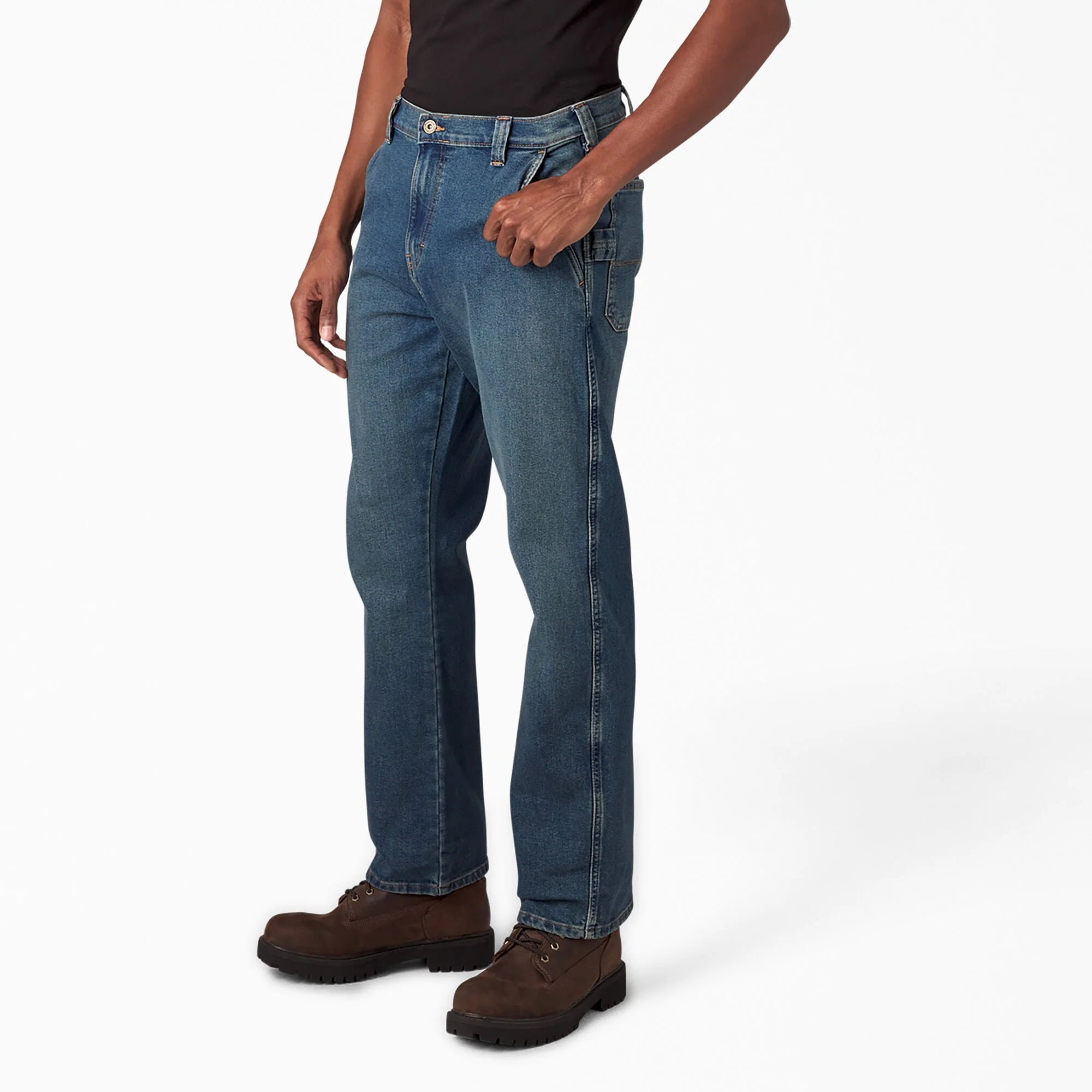 Dickies Men's FLEX Regular Fit Carpenter Utility Jean - Image 9
