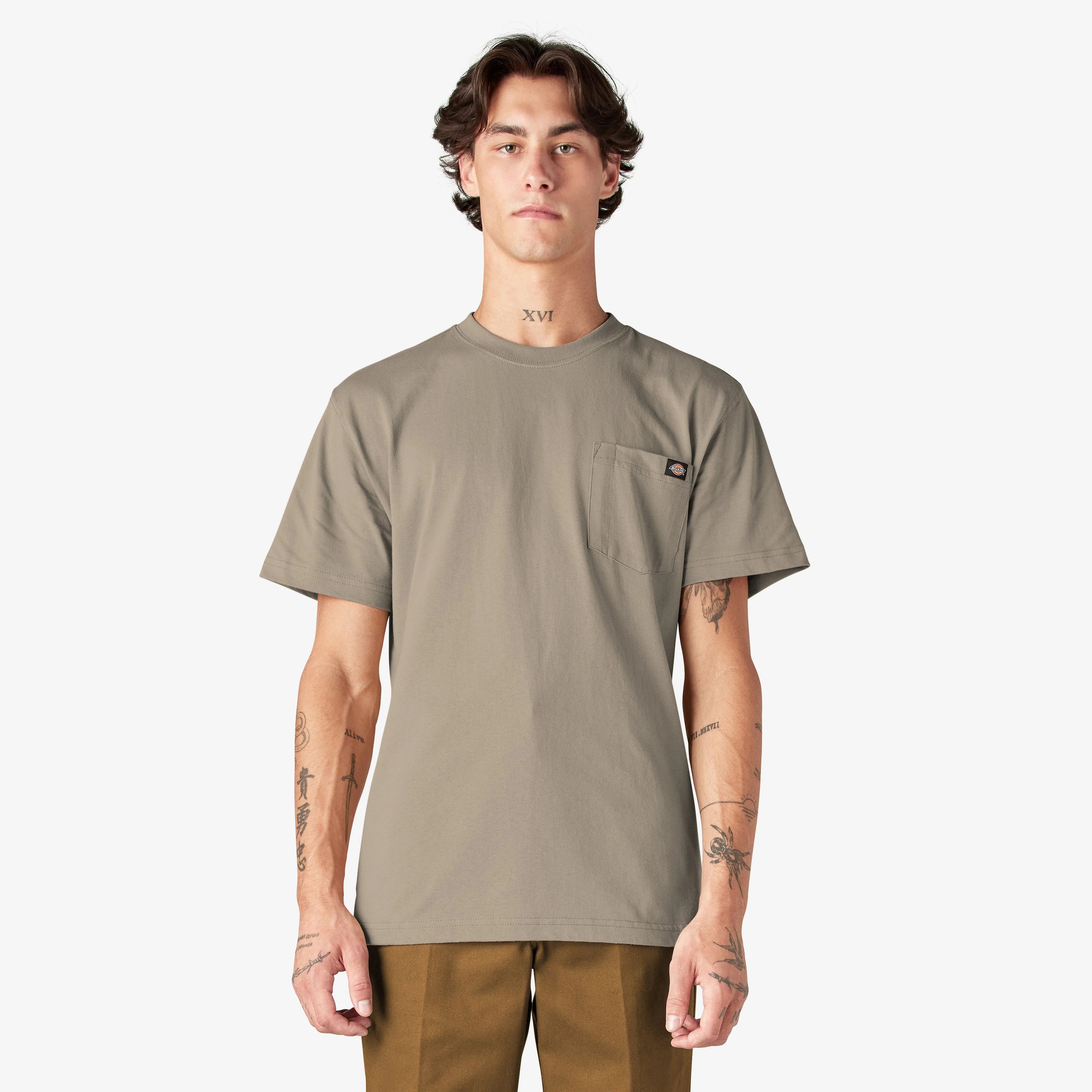 Dickies Men's Heavyweight Short Sleeve Pocket T-Shirt - Image 15