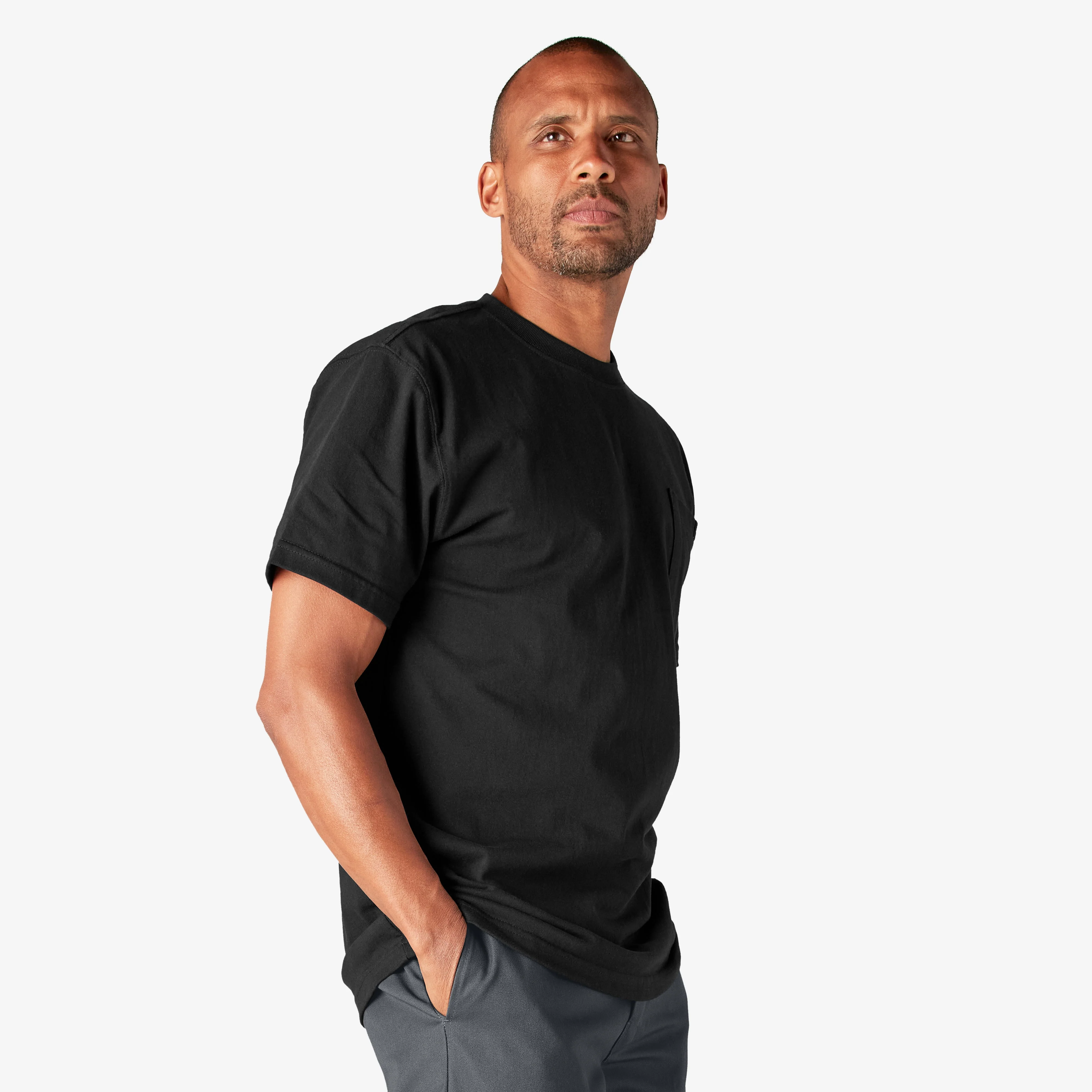 Dickies Men's Heavyweight Short Sleeve Pocket T-Shirt - Image 4