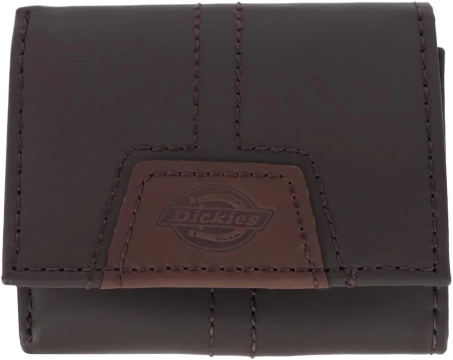Dickies Leather Logo Patch Trifold Wallet - Image 3