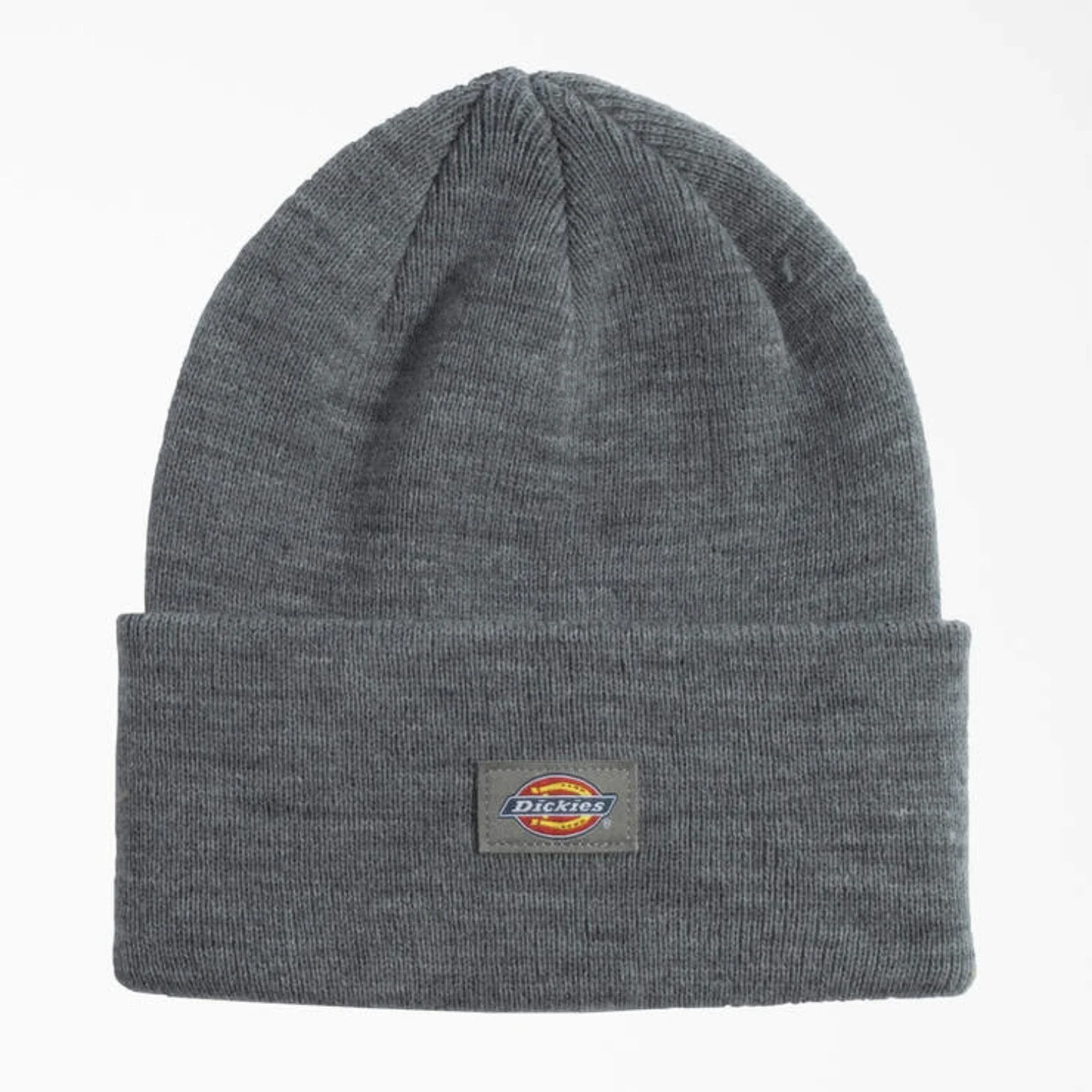 Dickies Logo Patch Tall Cuffed Acrylic Beanie - Image 3