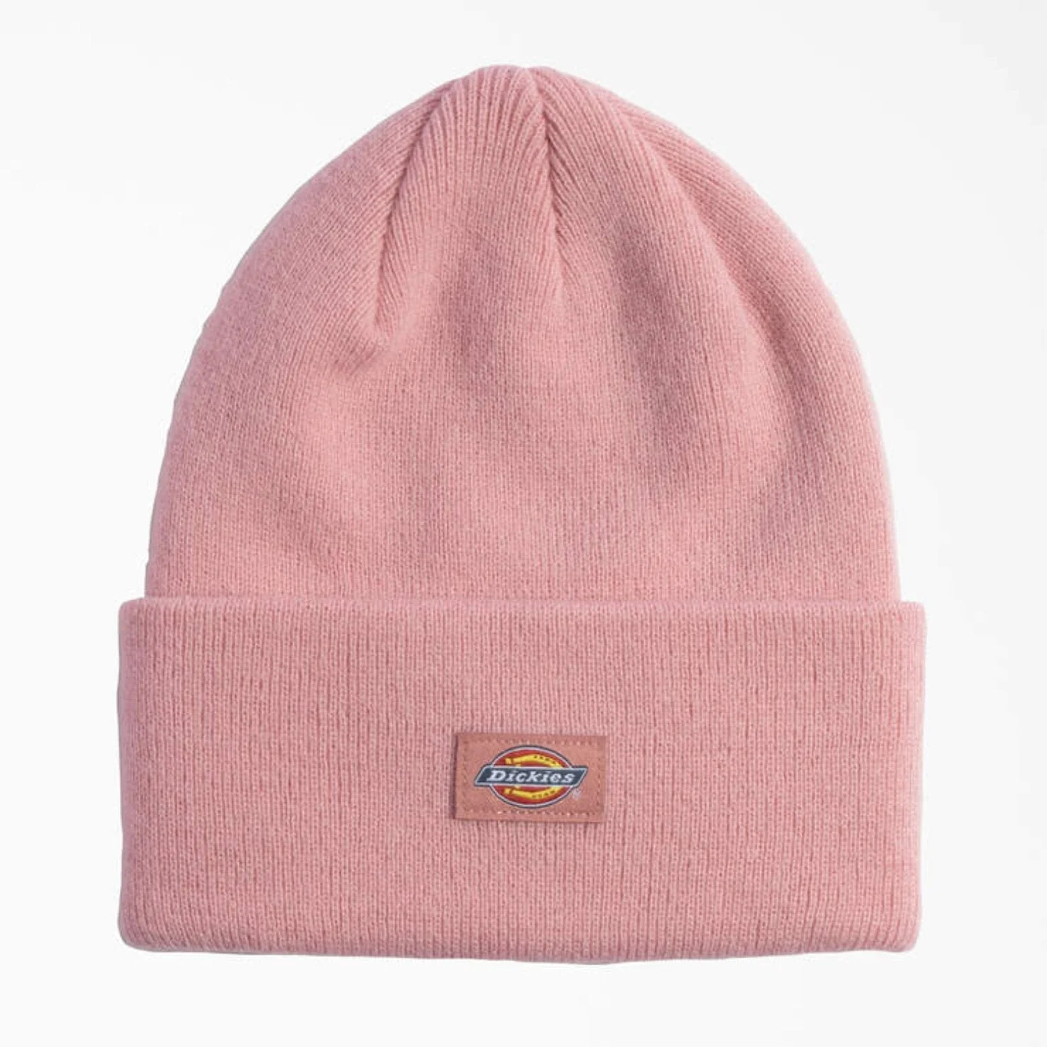 Dickies Logo Patch Tall Cuffed Acrylic Beanie - Image 5