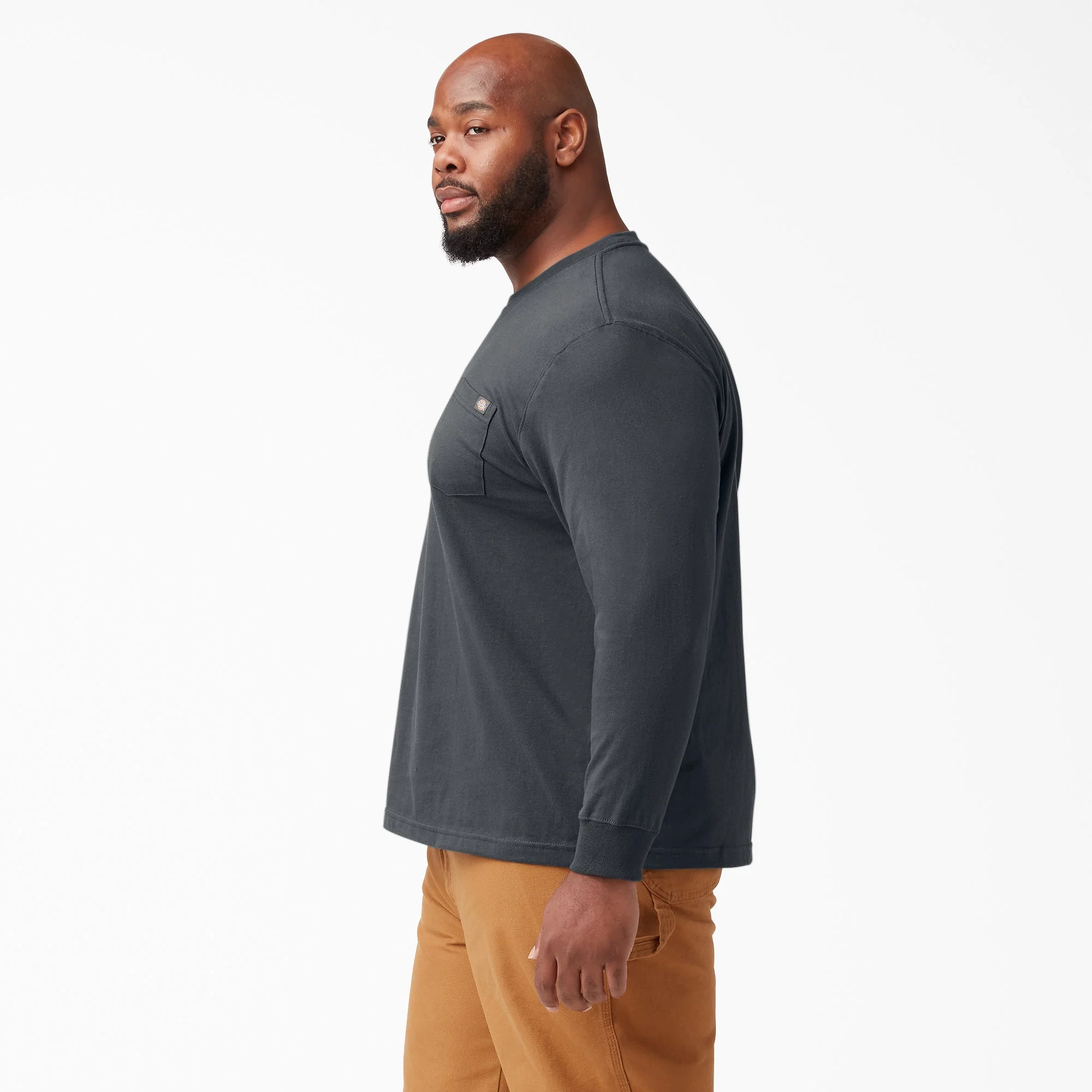 Dickies Men's Heavyweight Long Sleeve Crew Neck T-Shirt - Image 11