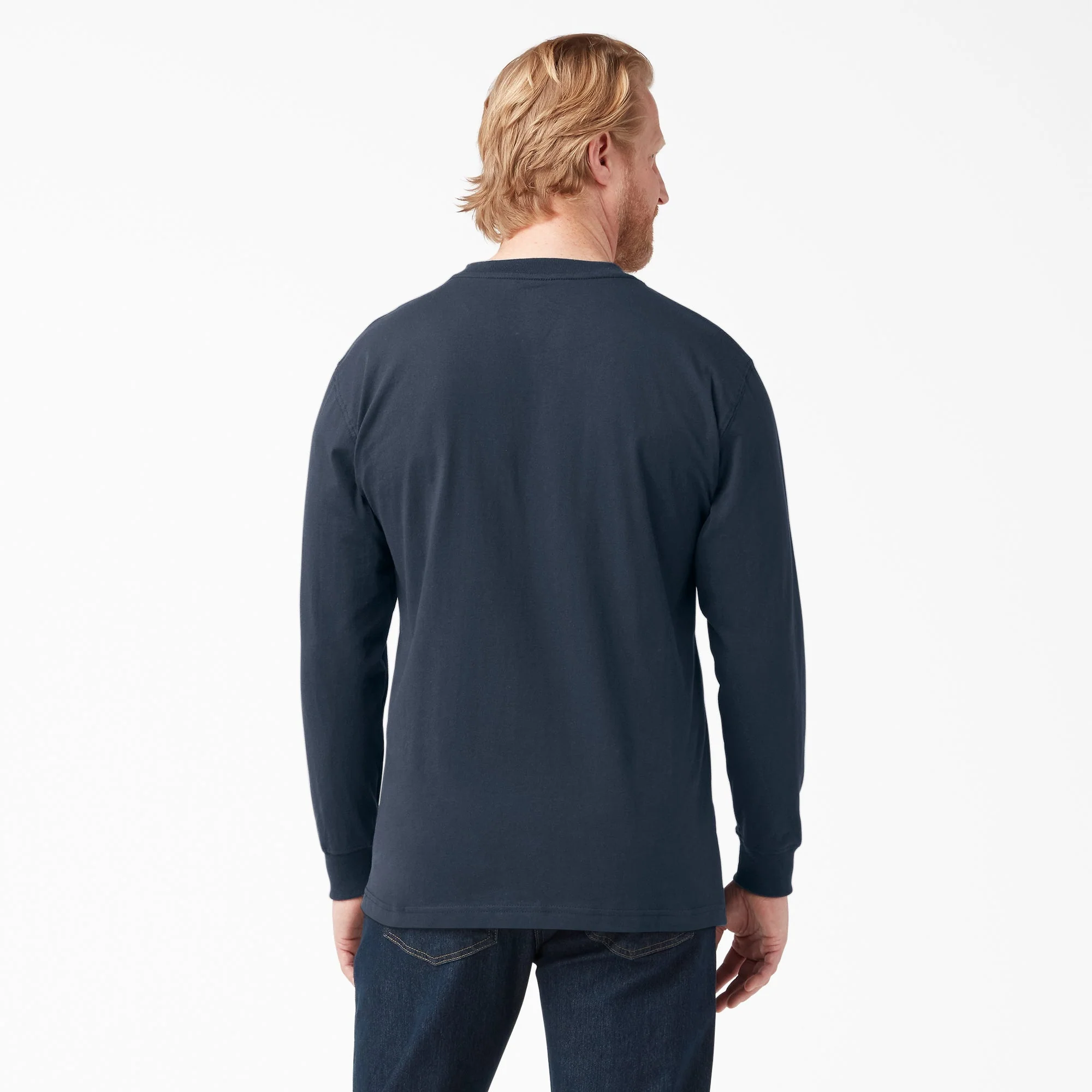 Dickies Men's Heavyweight Long Sleeve Crew Neck T-Shirt - Image 16