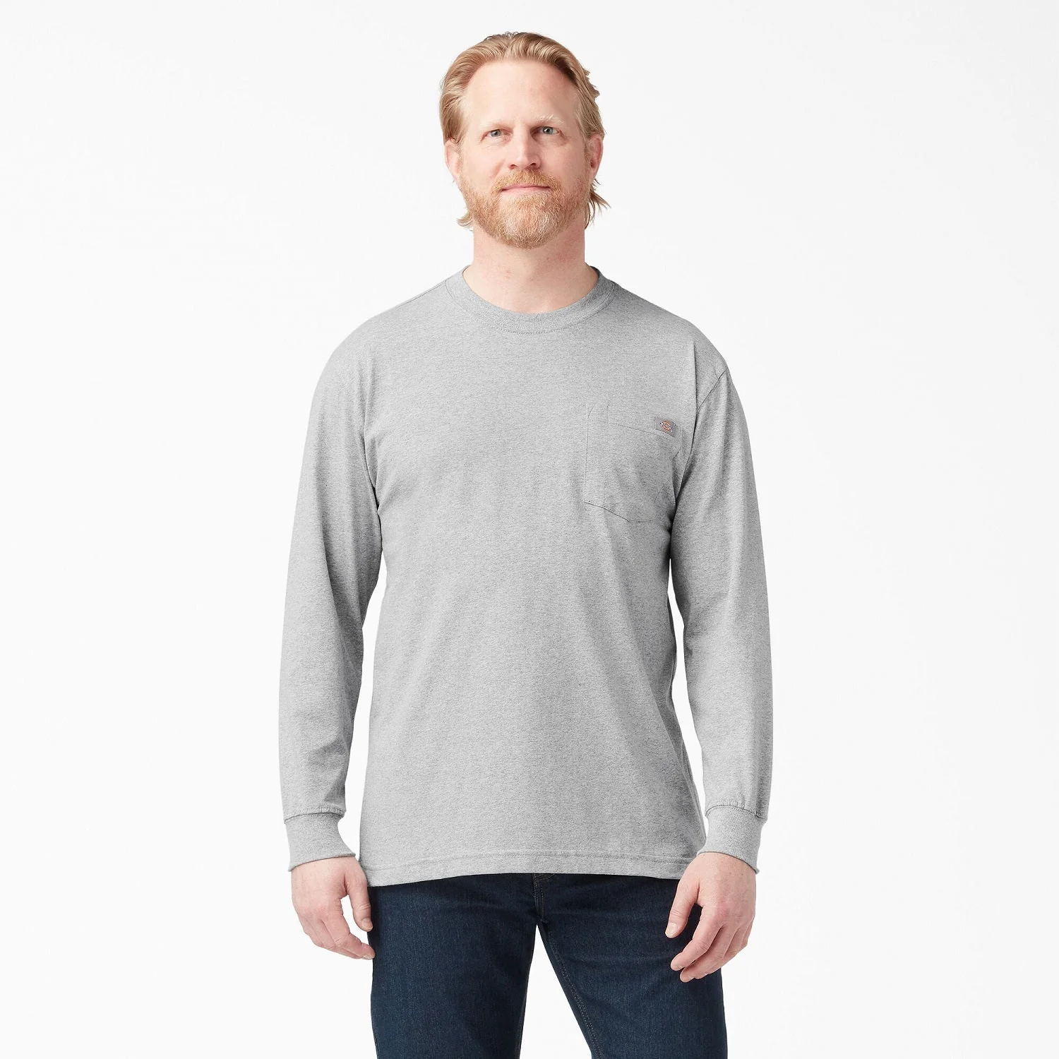 Dickies Men's Heavyweight Long Sleeve Crew Neck T-Shirt - Image 20