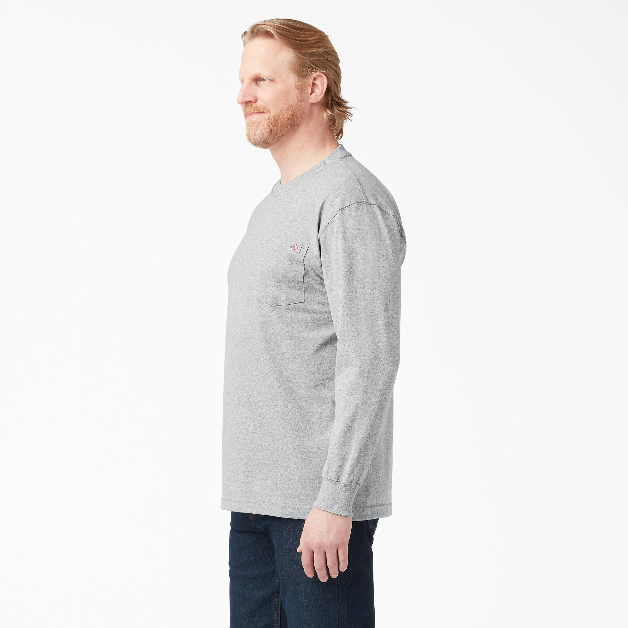 Dickies Men's Heavyweight Long Sleeve Crew Neck T-Shirt - Image 21