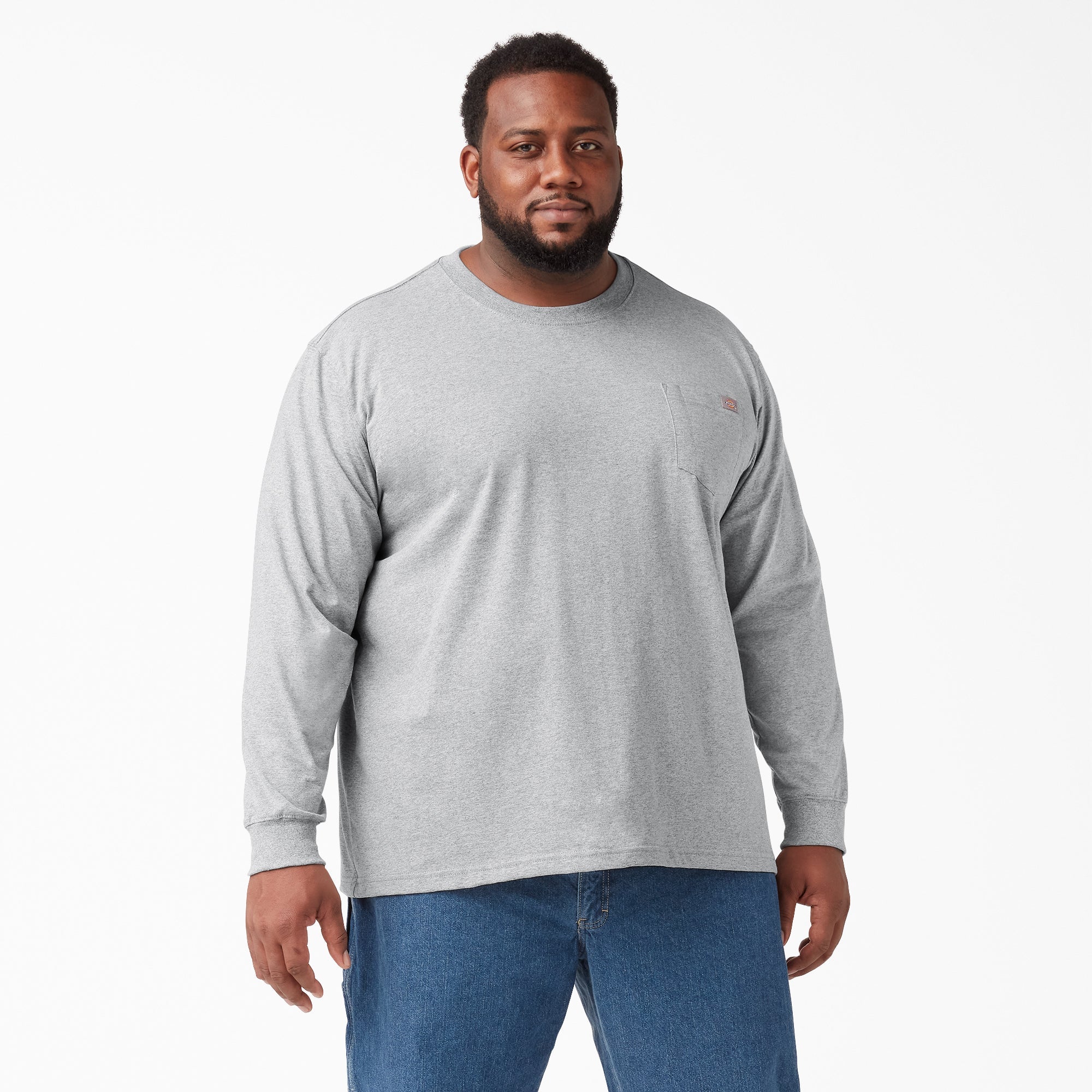 Dickies Men's Heavyweight Long Sleeve Crew Neck T-Shirt - Image 23