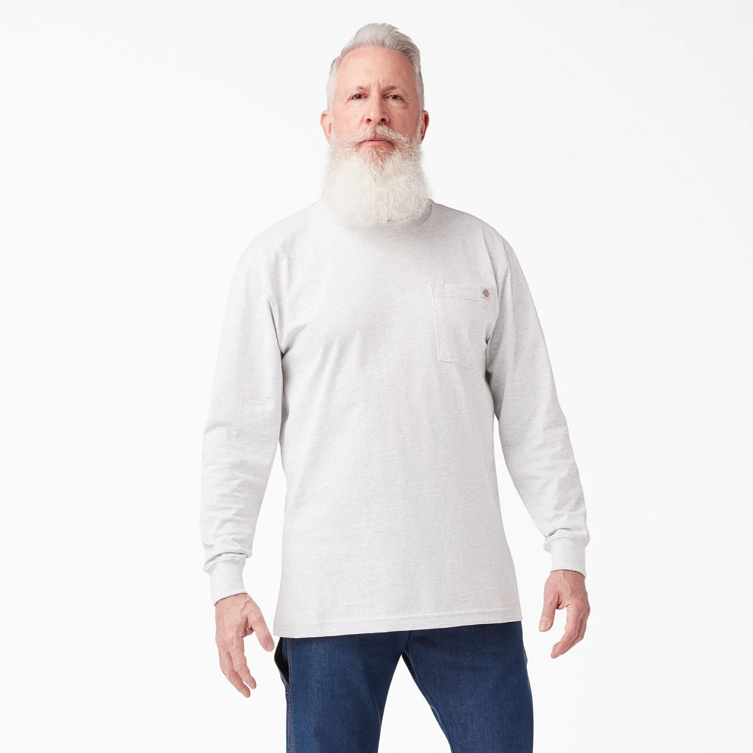 Dickies Men's Heavyweight Long Sleeve Crew Neck T-Shirt - Image 34