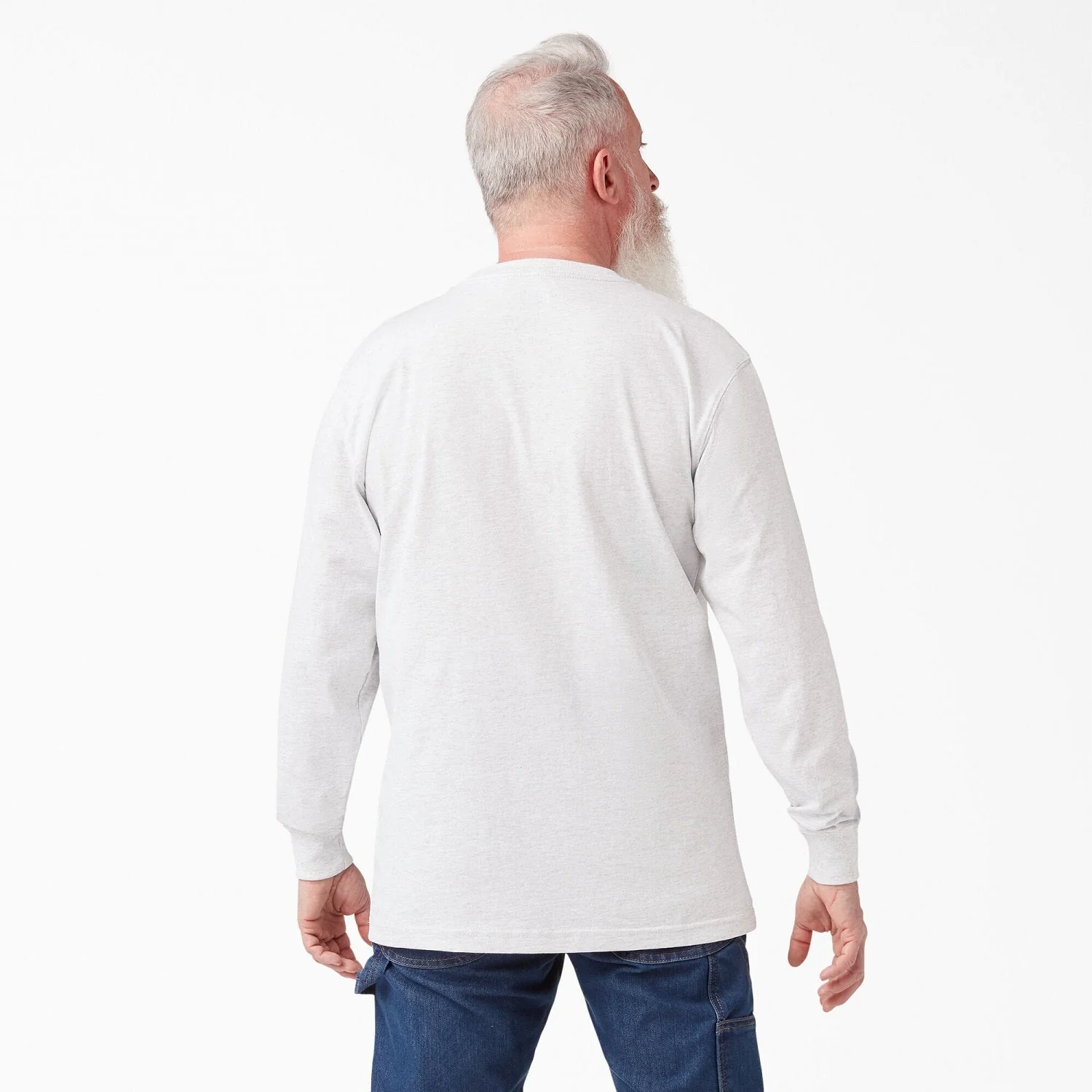 Dickies Men's Heavyweight Long Sleeve Crew Neck T-Shirt - Image 36