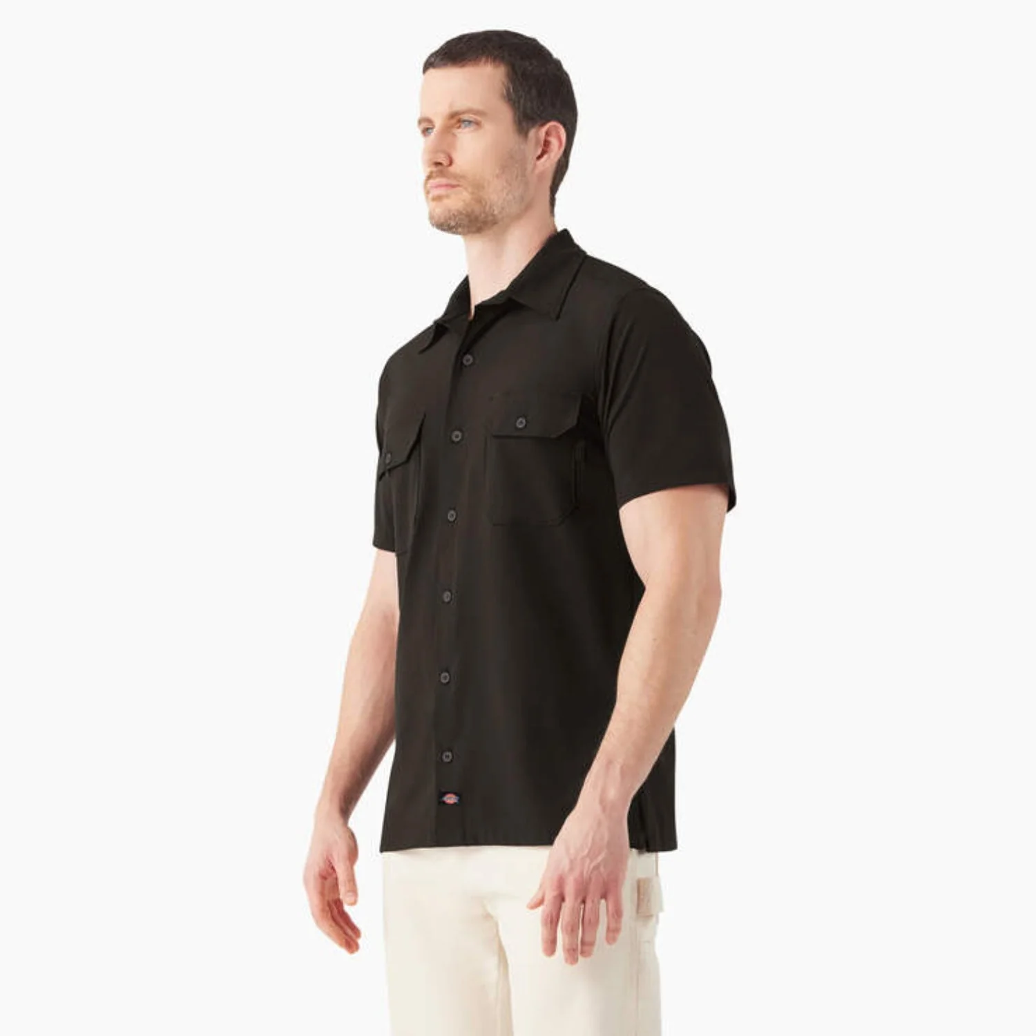 Dickies Men's Performance Button-Down Short Sleeve Work Shirt - Image 2
