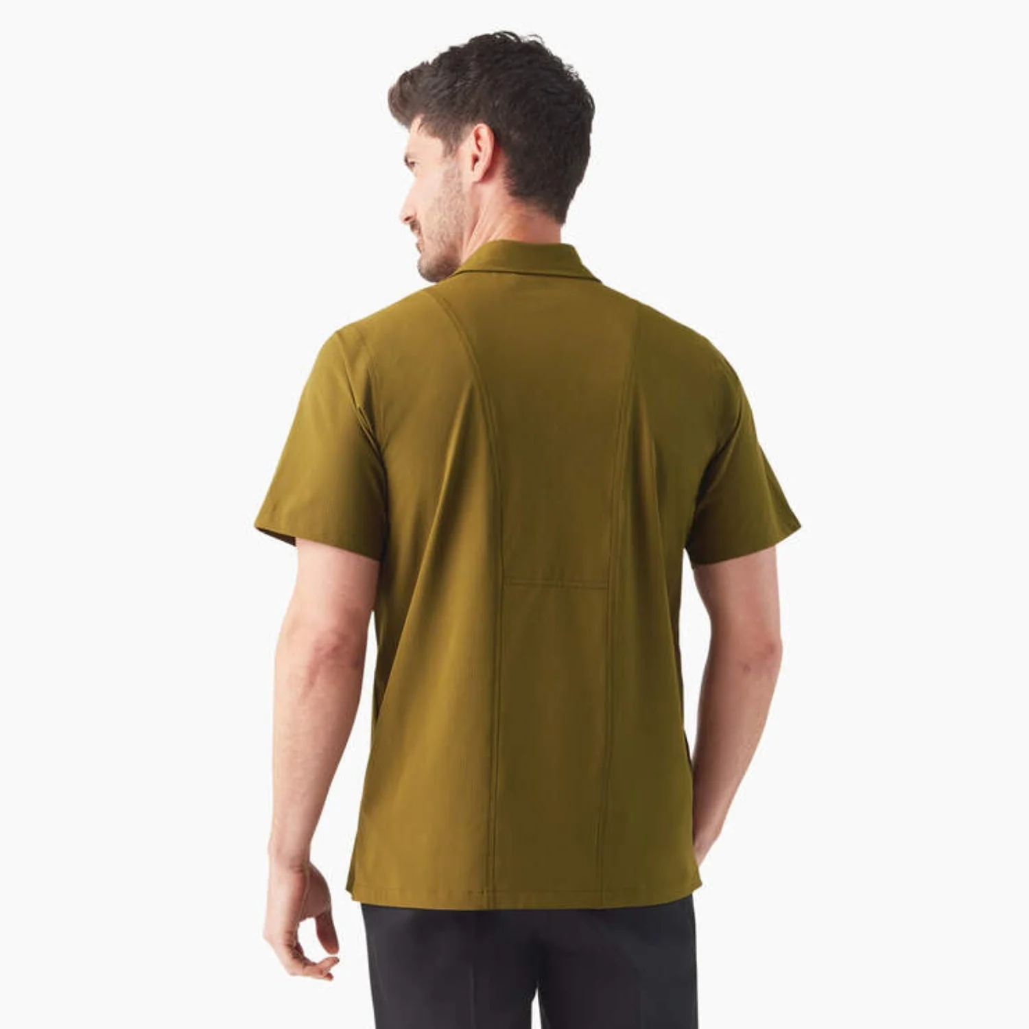 Dickies Men's Performance Button-Down Short Sleeve Work Shirt - Image 6