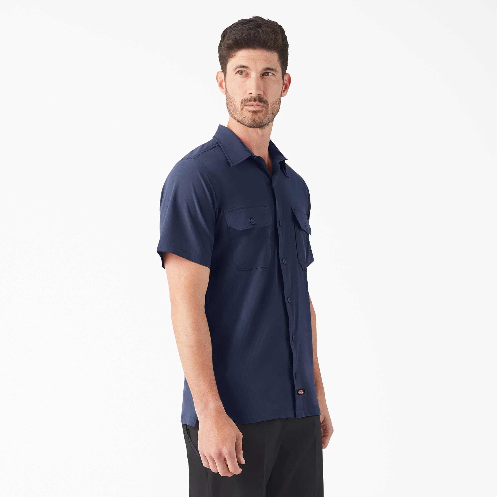 Dickies Men's Performance Button-Down Short Sleeve Work Shirt - Image 8